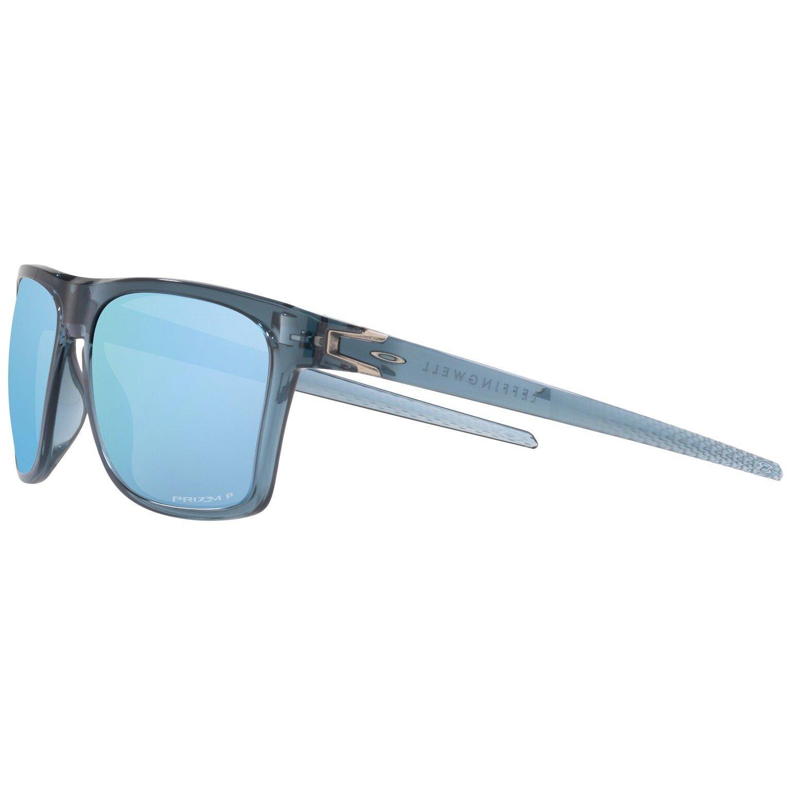 Nero/Blu - Oakley - Men's Leffingwell Rectangle Sunglasses - 3