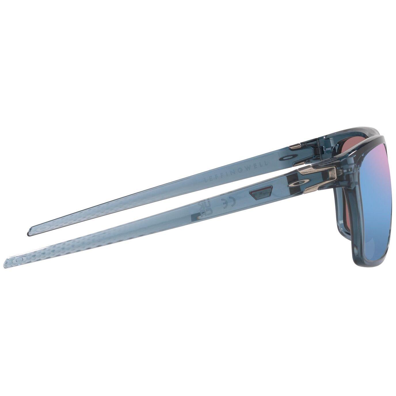 Nero/Blu - Oakley - Men's Leffingwell Rectangle Sunglasses - 10