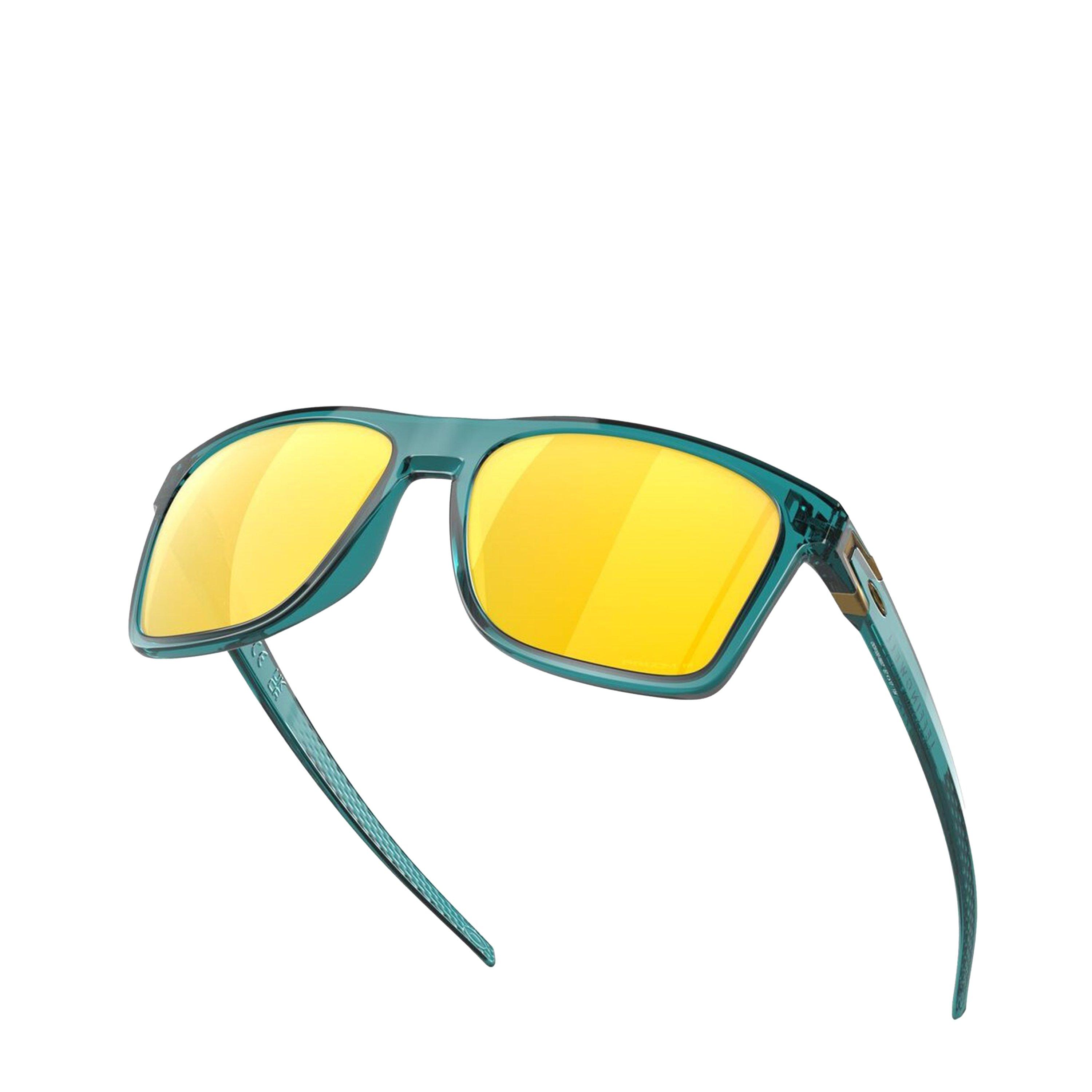 Vert/Jaune - Oakley - Men's Leffingwell Rectangle Sunglasses - 4