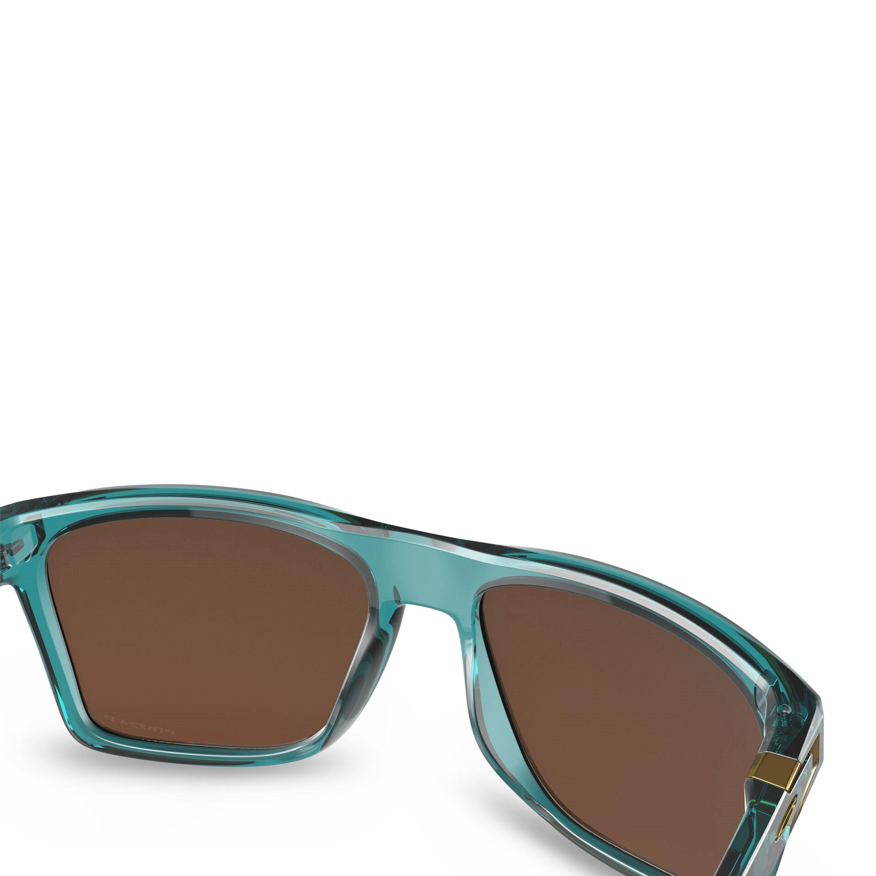 Vert/Jaune - Oakley - Men's Leffingwell Rectangle Sunglasses - 6