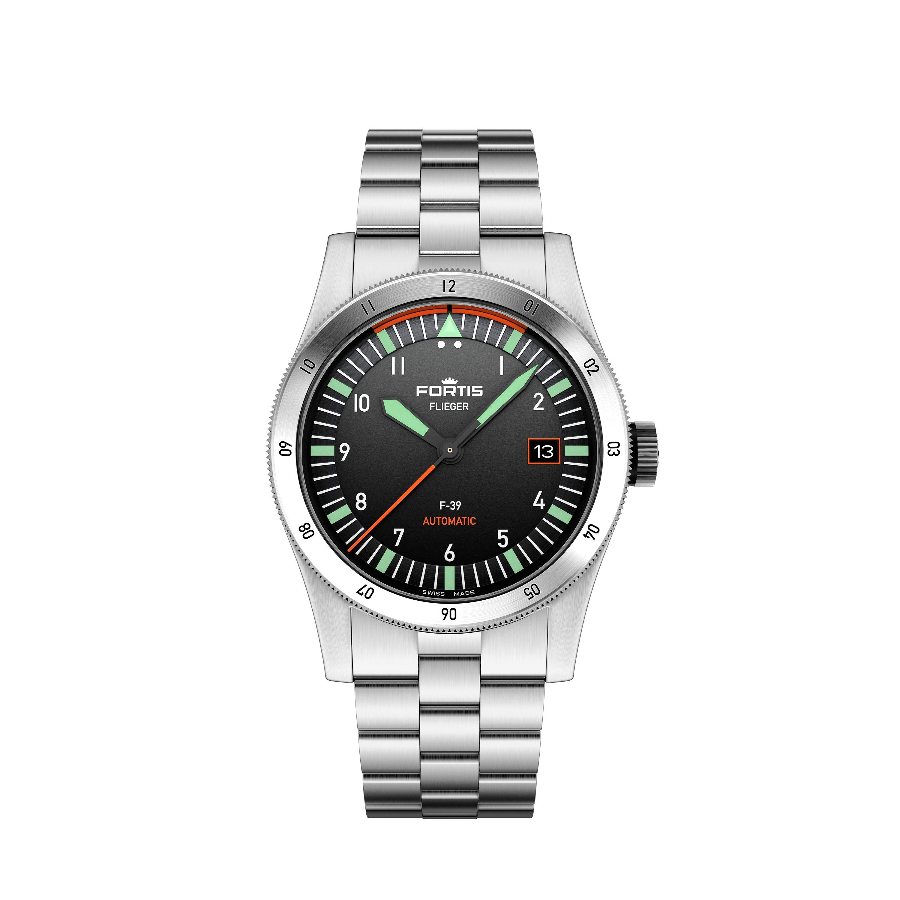 Men's Flieger Bracelet Automatic Analogue Watch