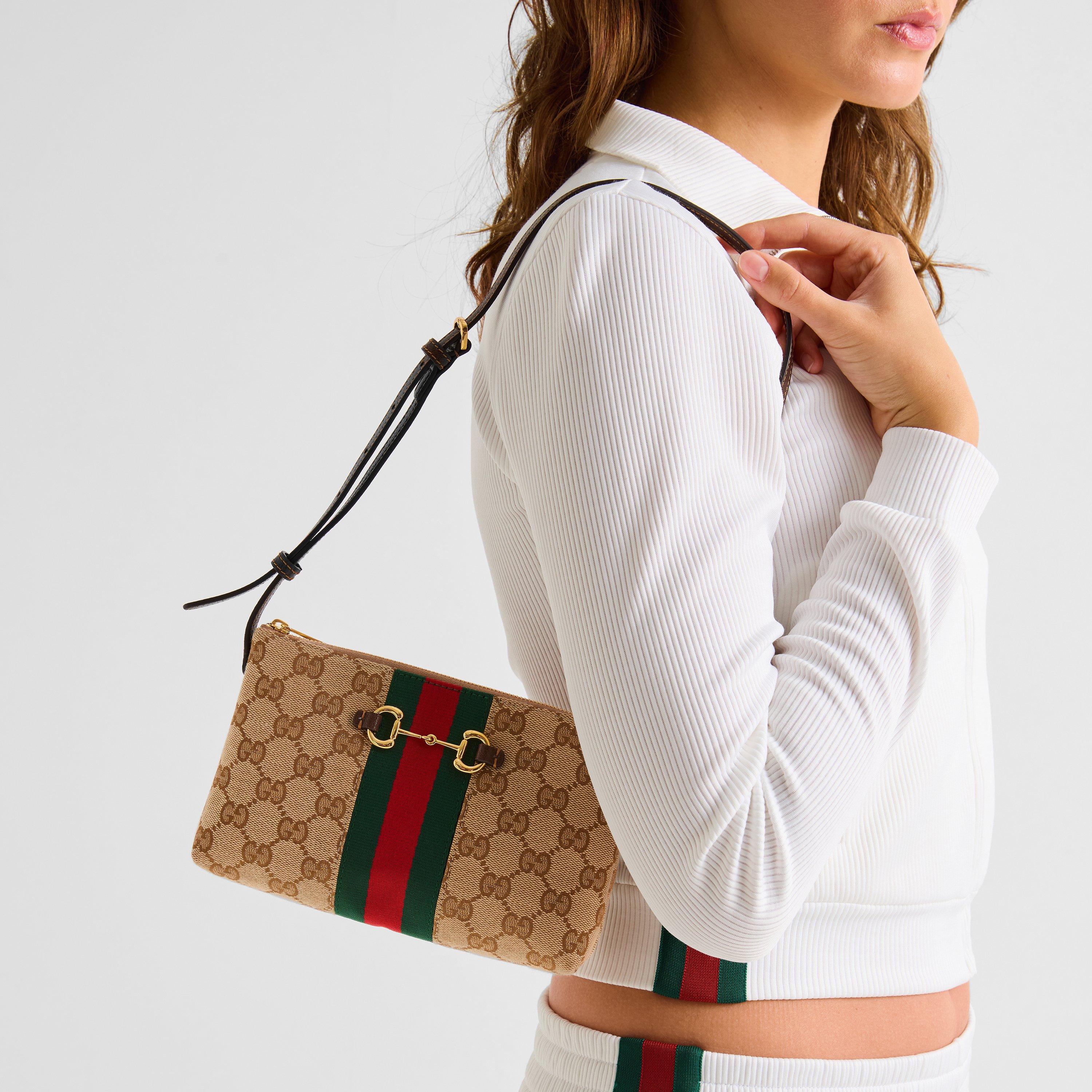 Vintage Sand - Gucci - Women's Horsebit Mini Bag - 3