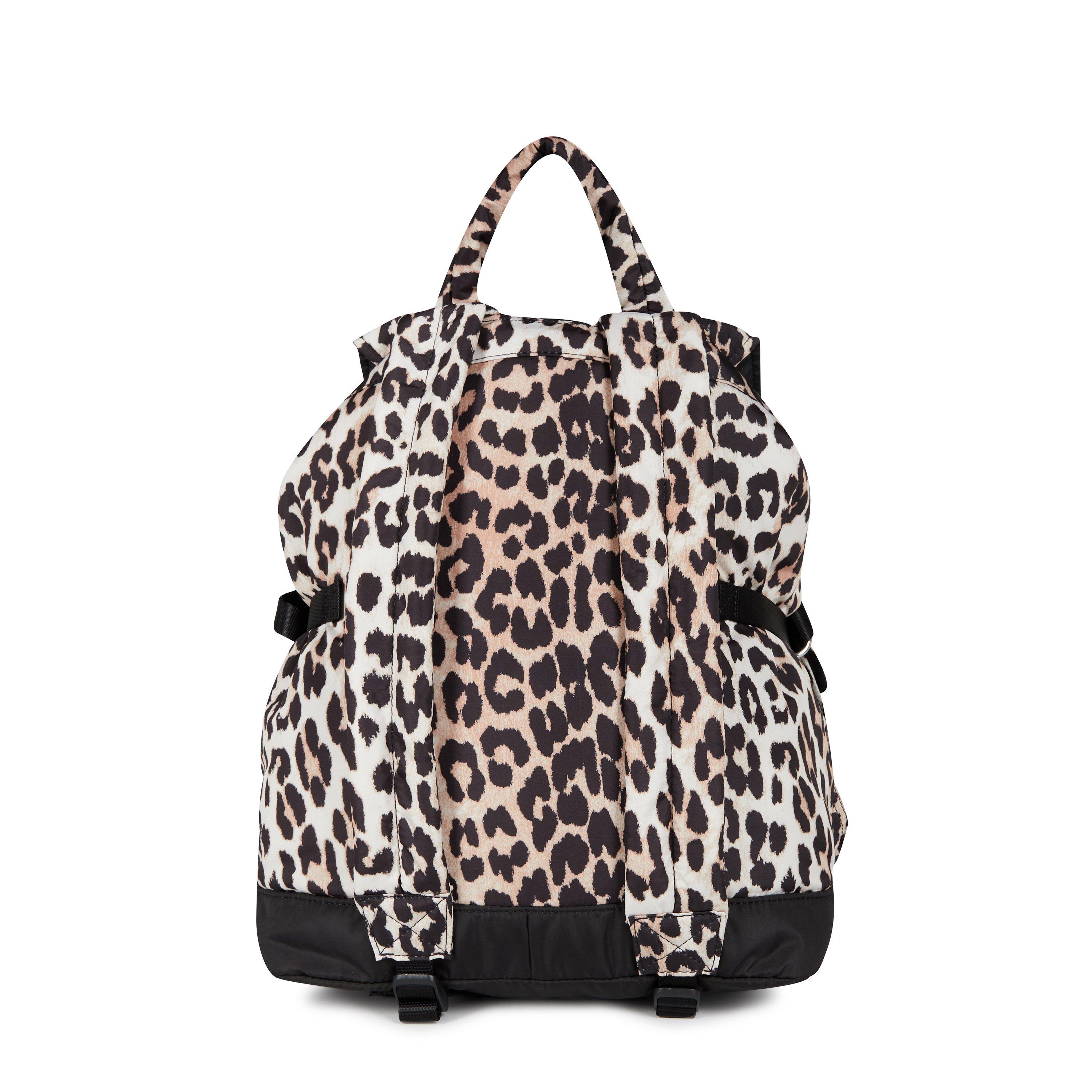 Leopard - Ganni - Women's Tech Backpack - 3