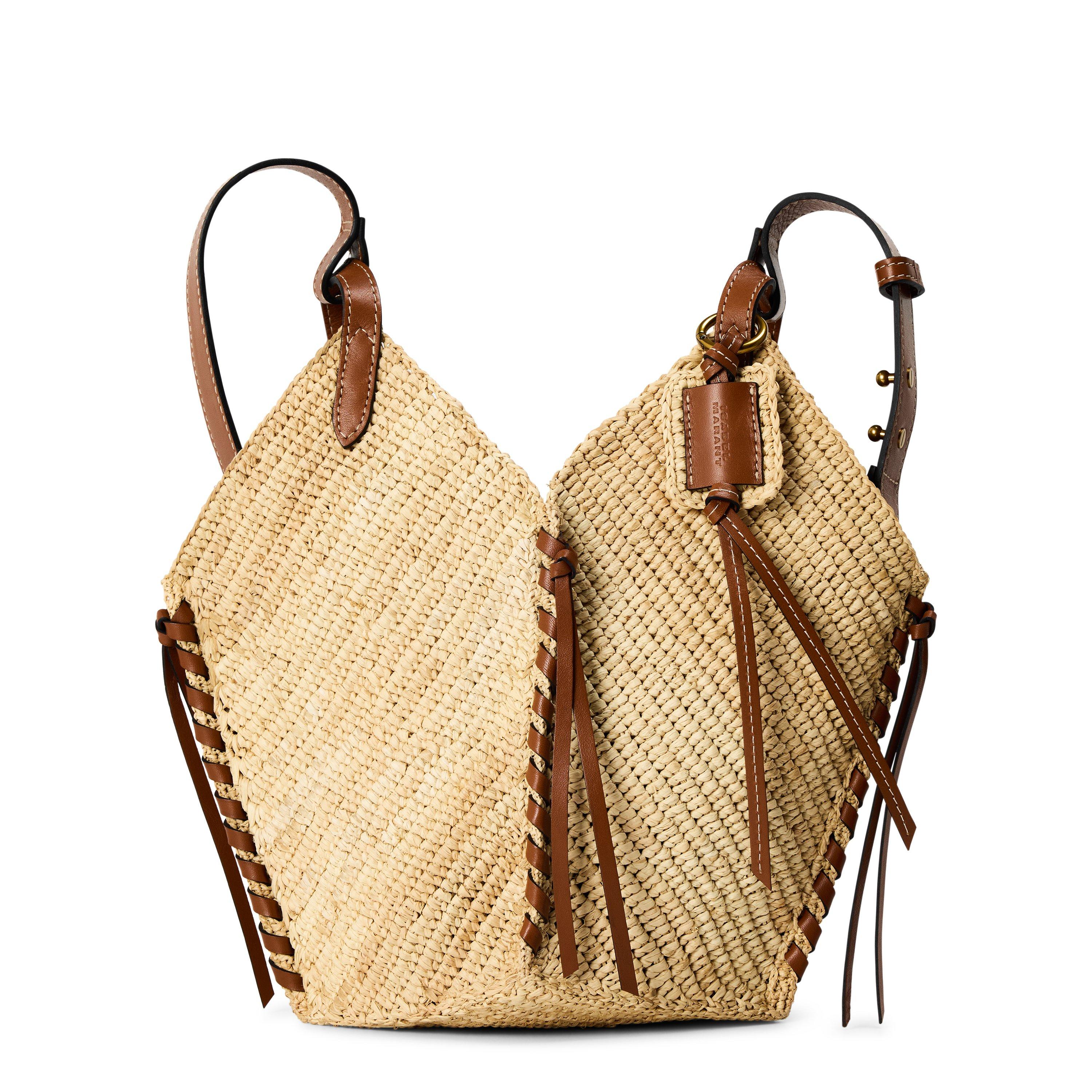 Marant Etoile Women's Tampa Mini Tote Bag - Natural/Cognac