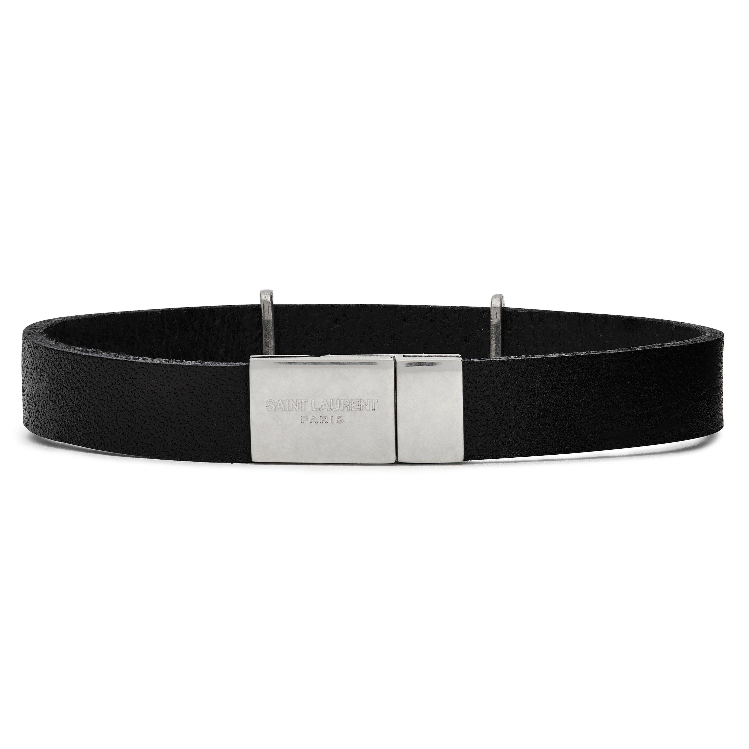 Blk/Ruthenium - Saint Laurent - Opyum Cassandre Bracelet - 3
