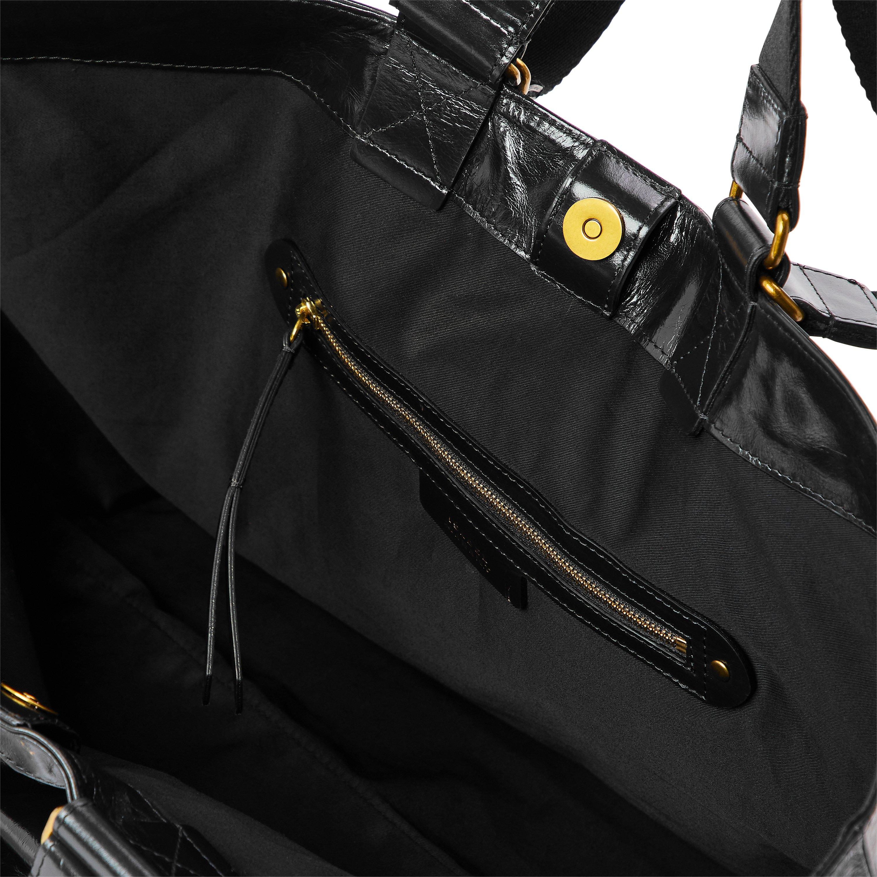 Black - Marant Etoile - Isabel Wardy Bag Ld62 - 5