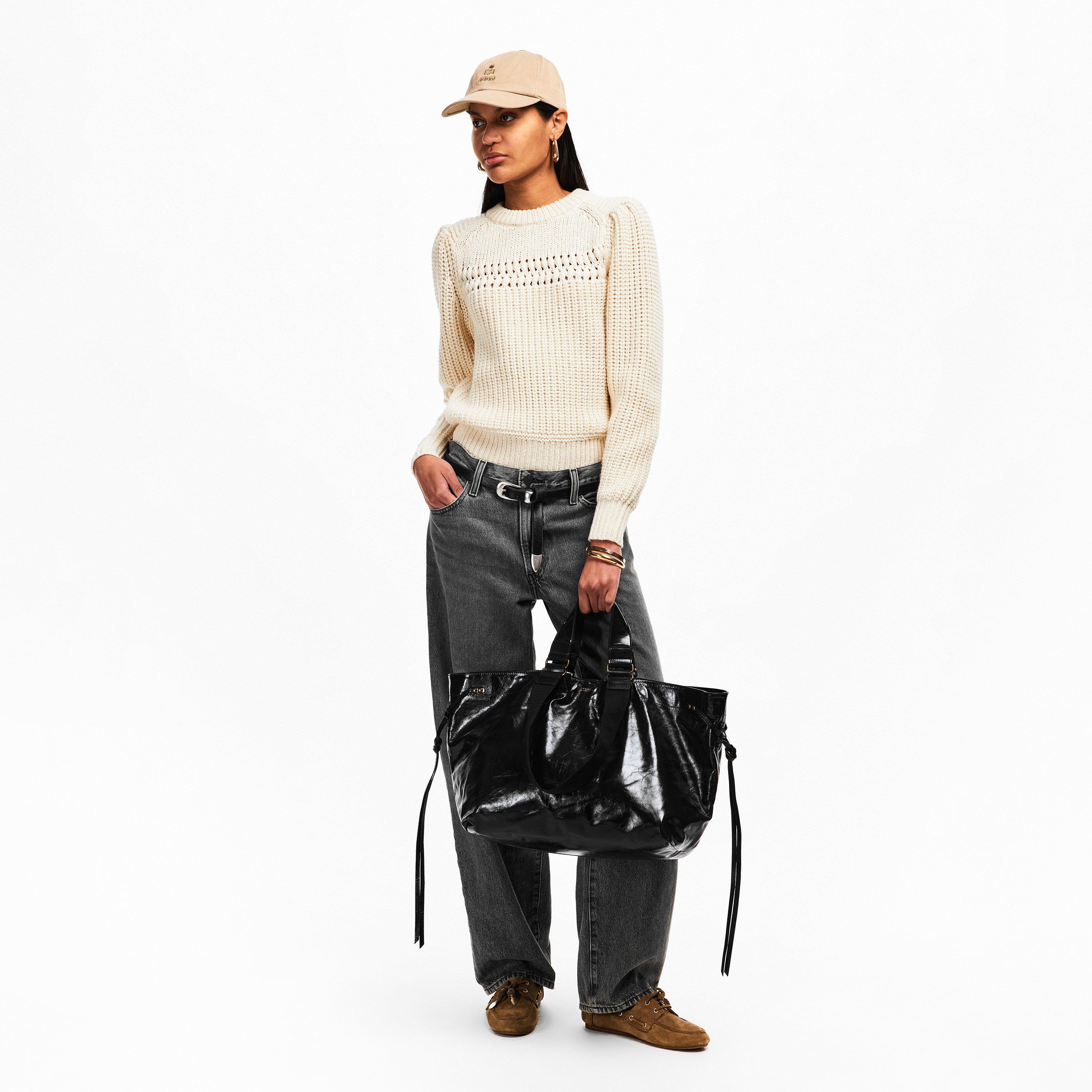 Black - Marant Etoile - Isabel Wardy Bag Ld62 - 6