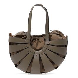 Bottega Veneta Bottega V Cut Out Medium Tote Bag