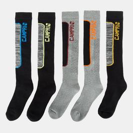 Campri Ski Sock 5PK Mens