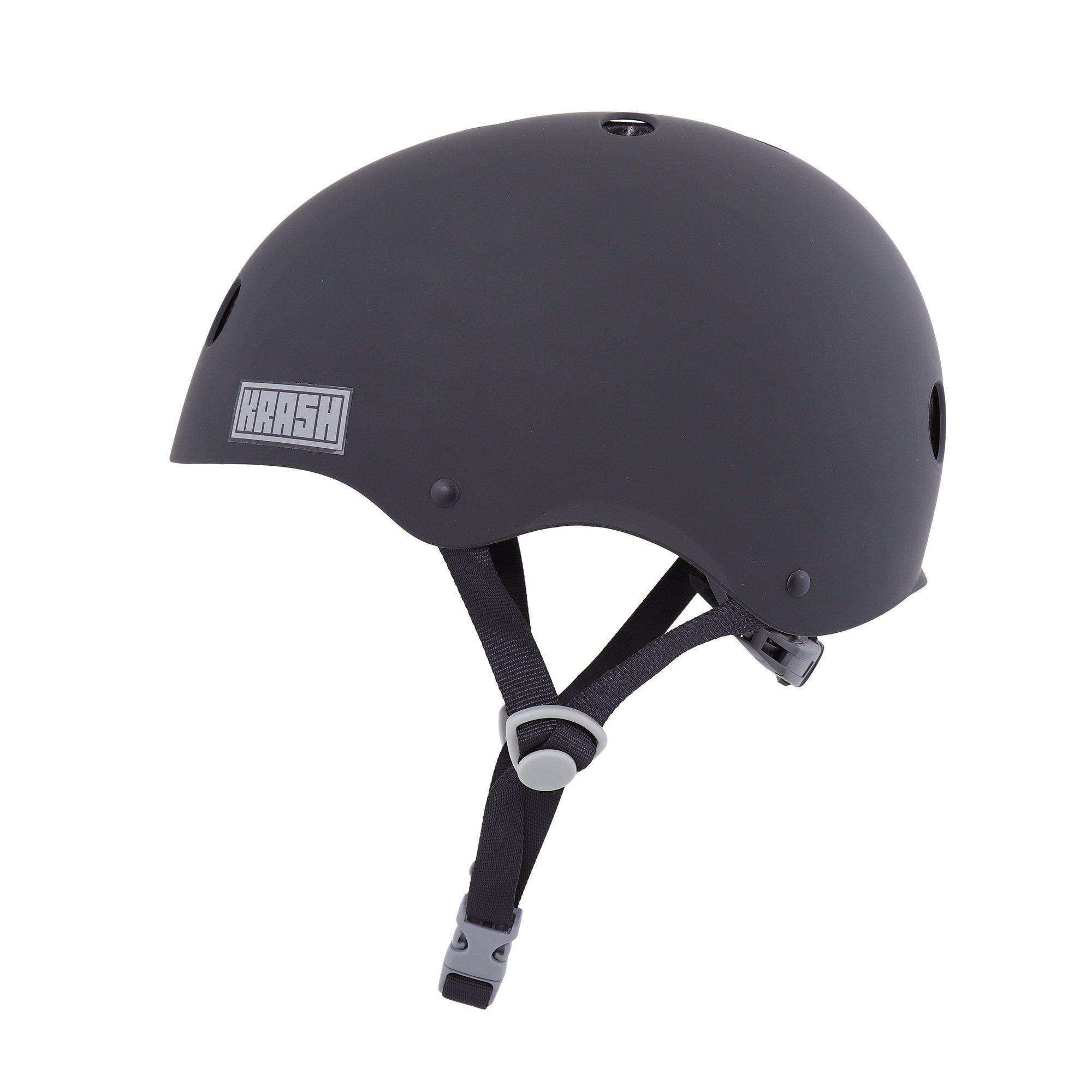 Matte Black - Krash - Pro FS Youth Helmet 8+ - 2