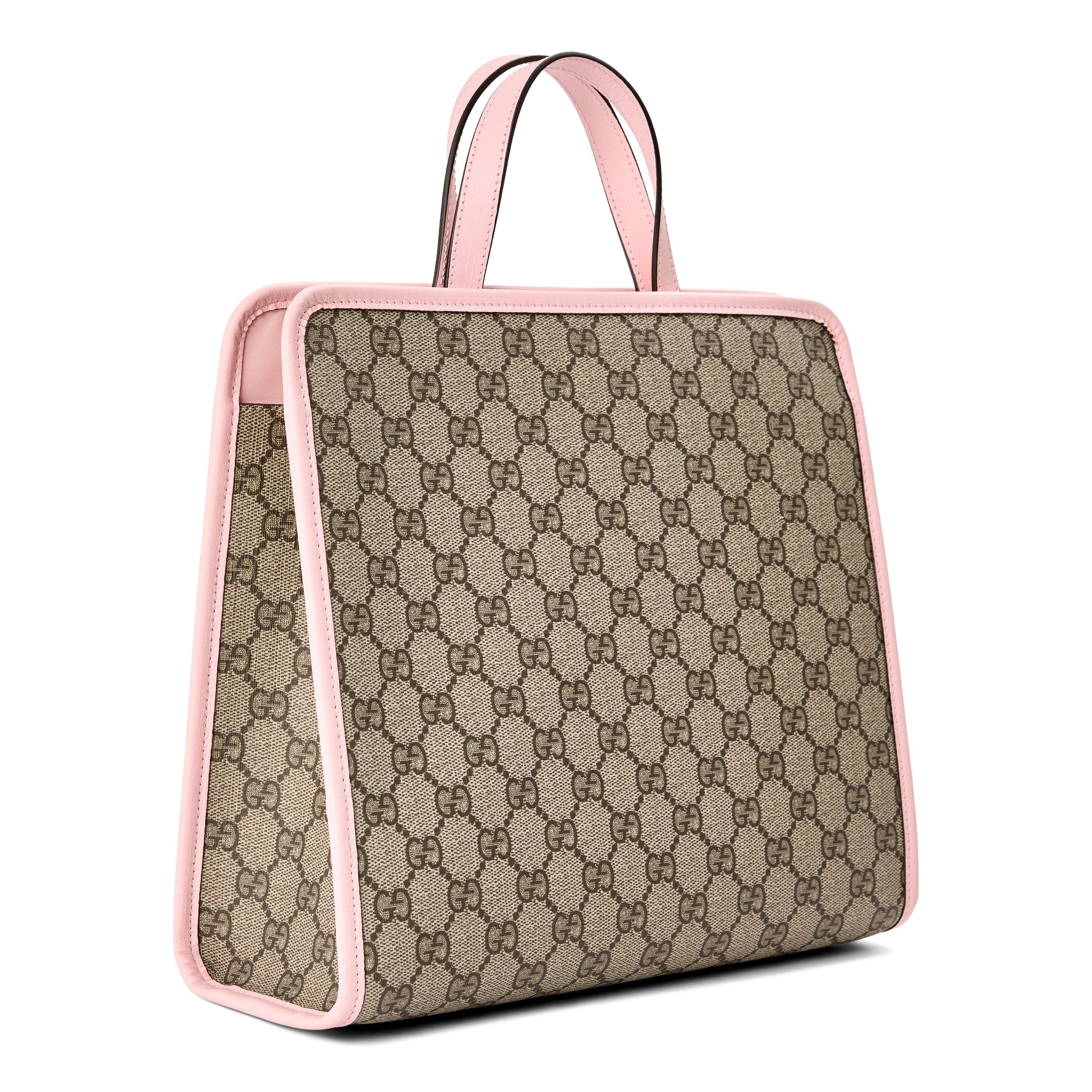 Gucci | Kids' Logo Cotton Tote Bag | Flannels