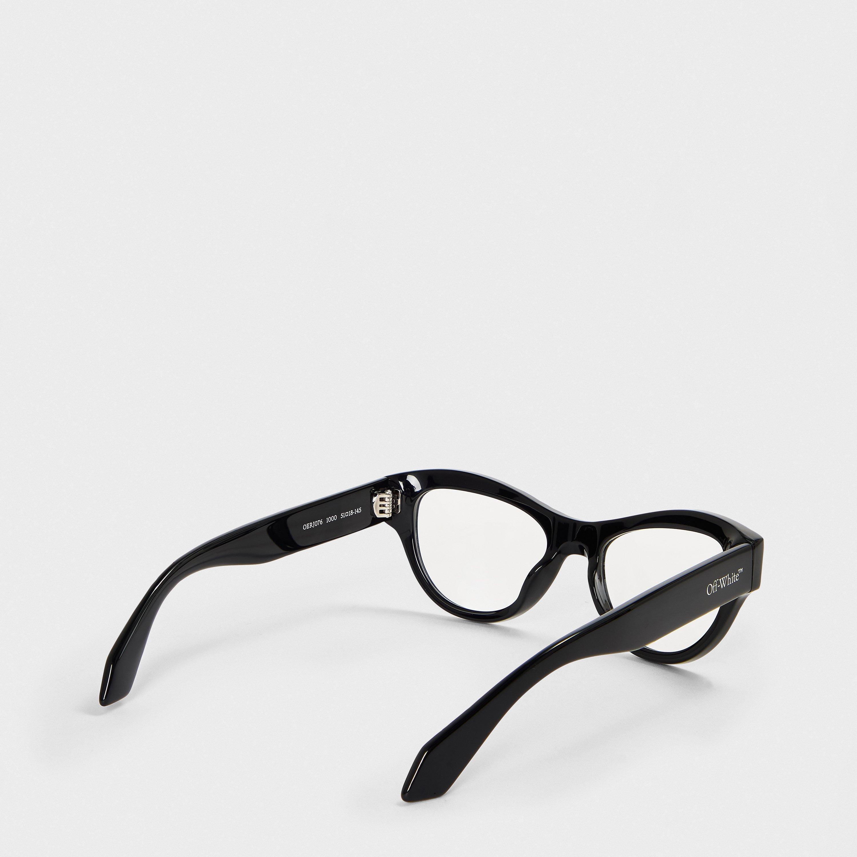 Black - Off White - Unisex Reading Glasses - 2