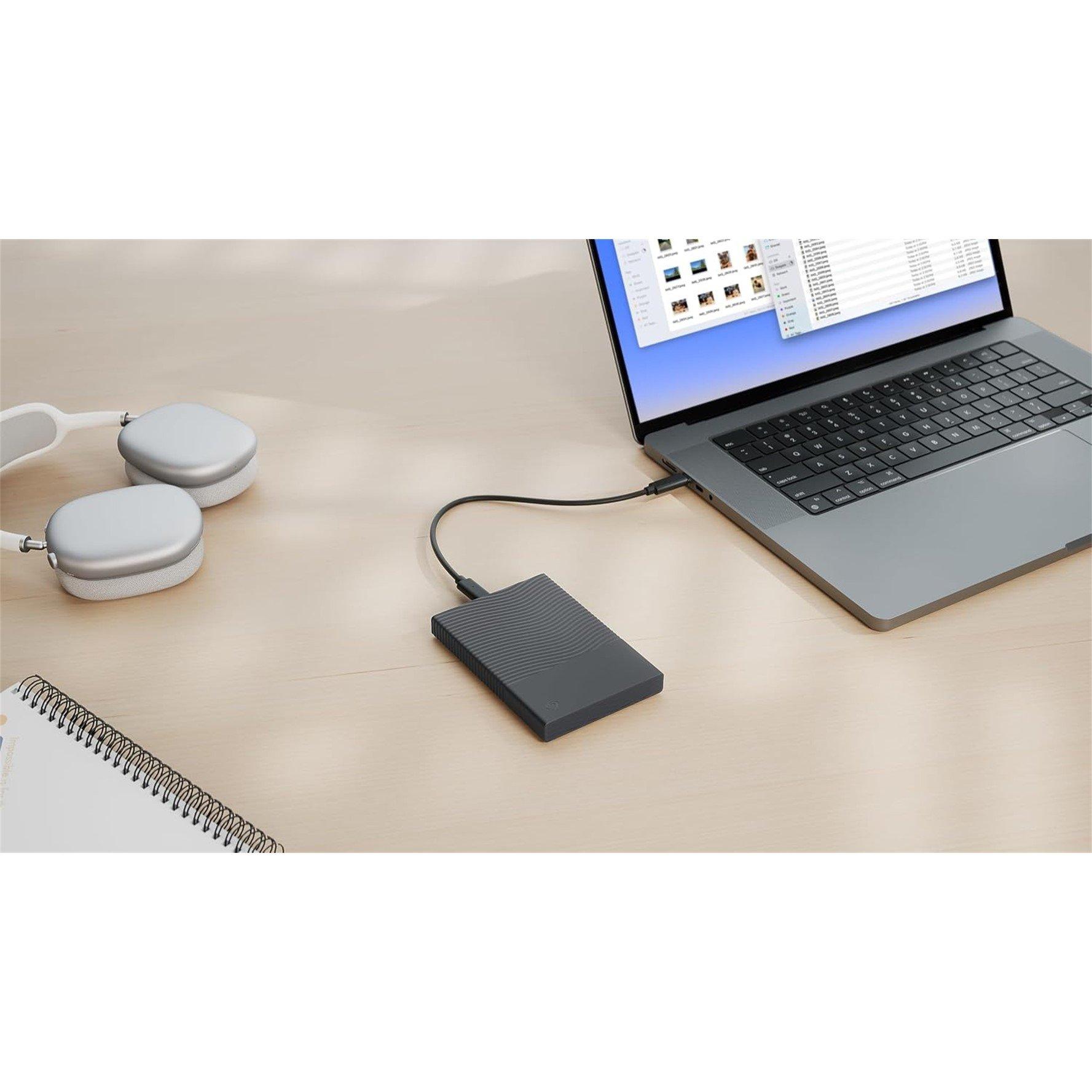 Grises - Seagate - One Touch Portable 2TB external hard drive grey 2.5 USB 3.0 PC & Notebook HDD - 7