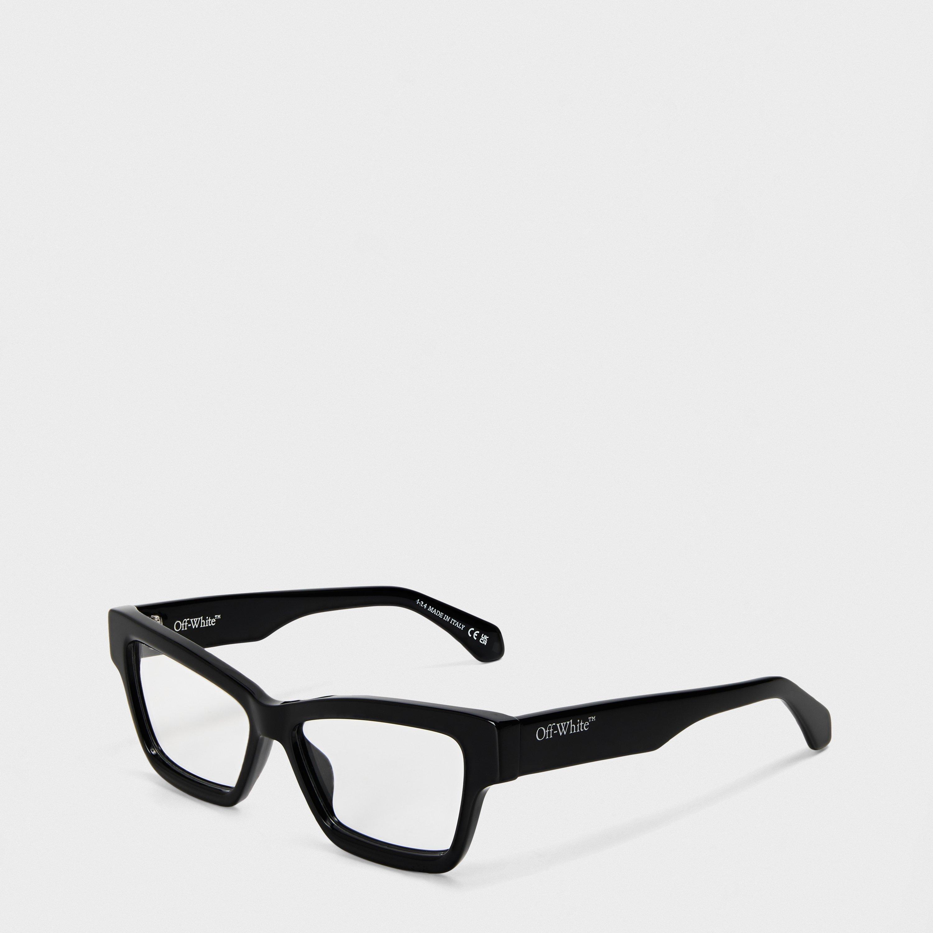 Off White  Reading Glasses - Black