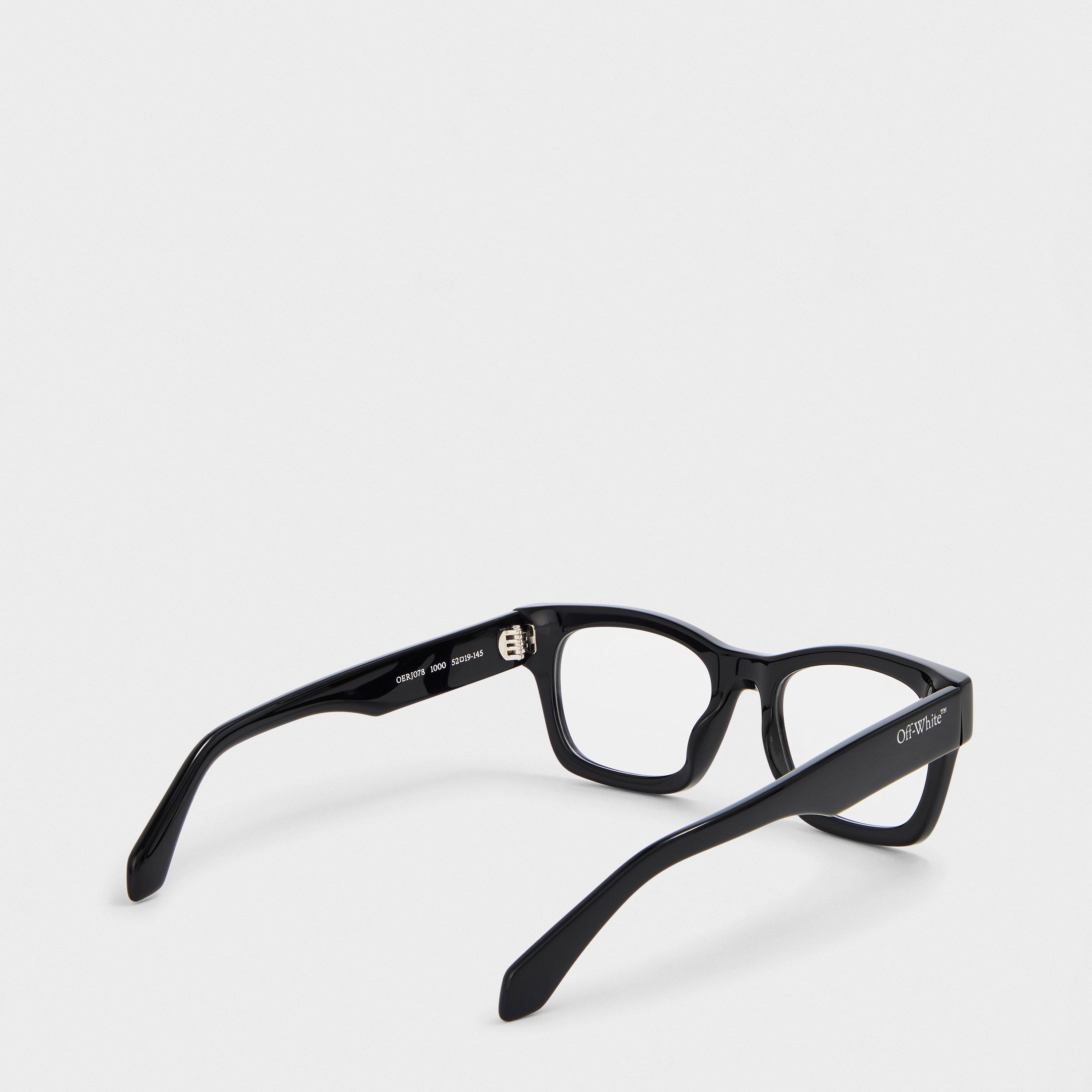 Black - Off White - Unisex Reading Glasses - 2