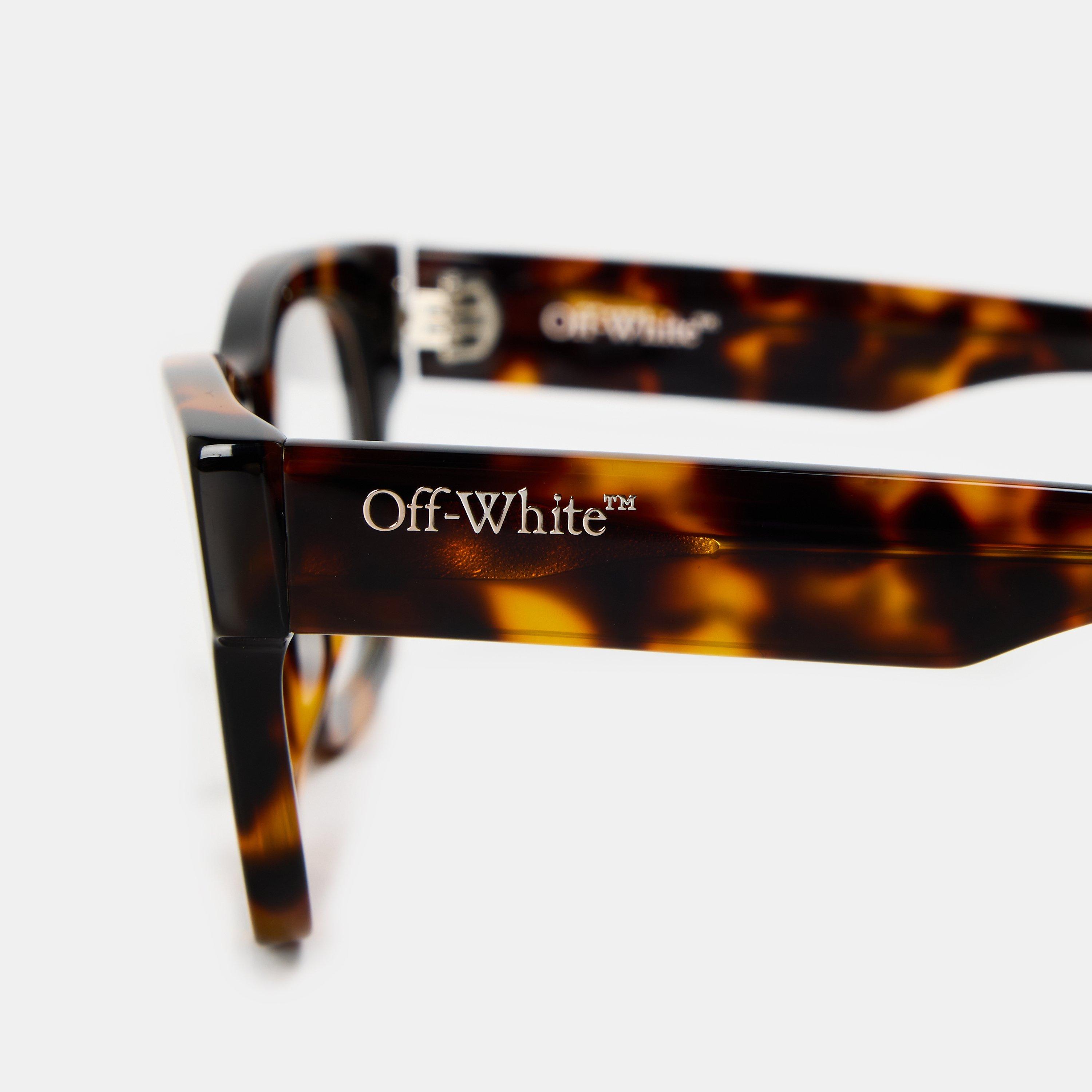 Havana - Off White - Geometric Reading Glasses - 3