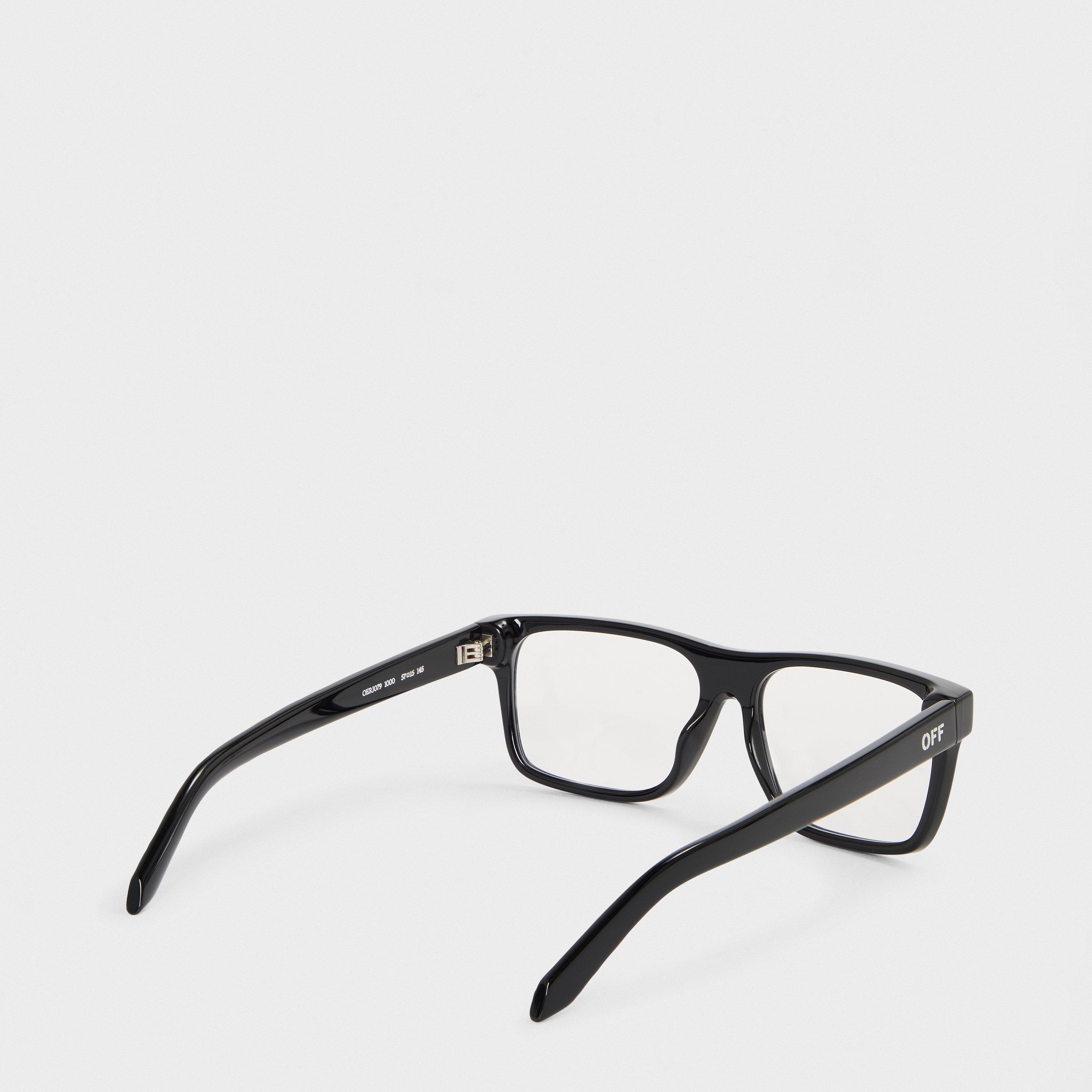 Black - Off White - Unisex Reading Glasses - 2