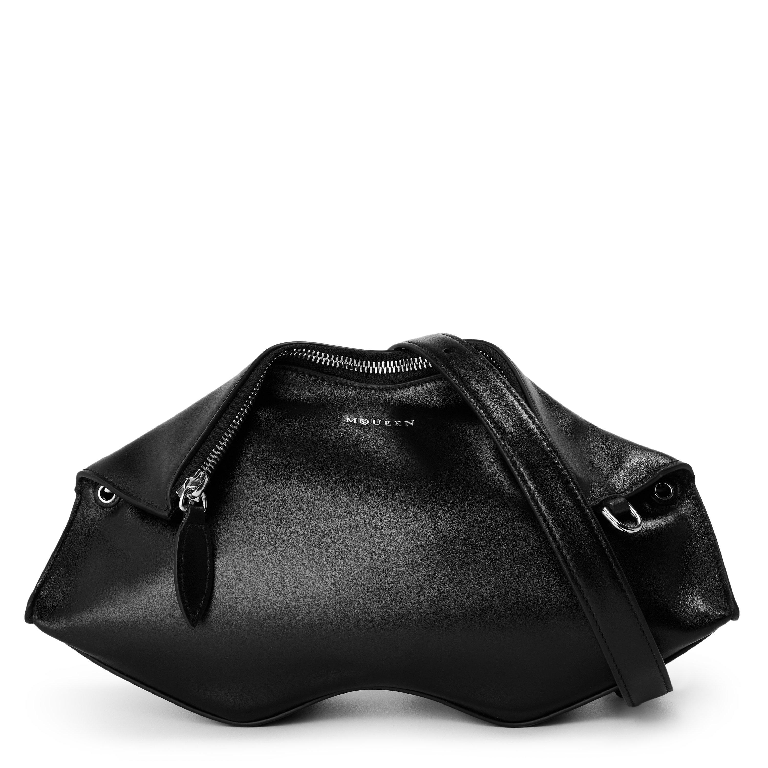 Alexander McQueen Women's Alex Manta Cross Body Bag - Black/Silver