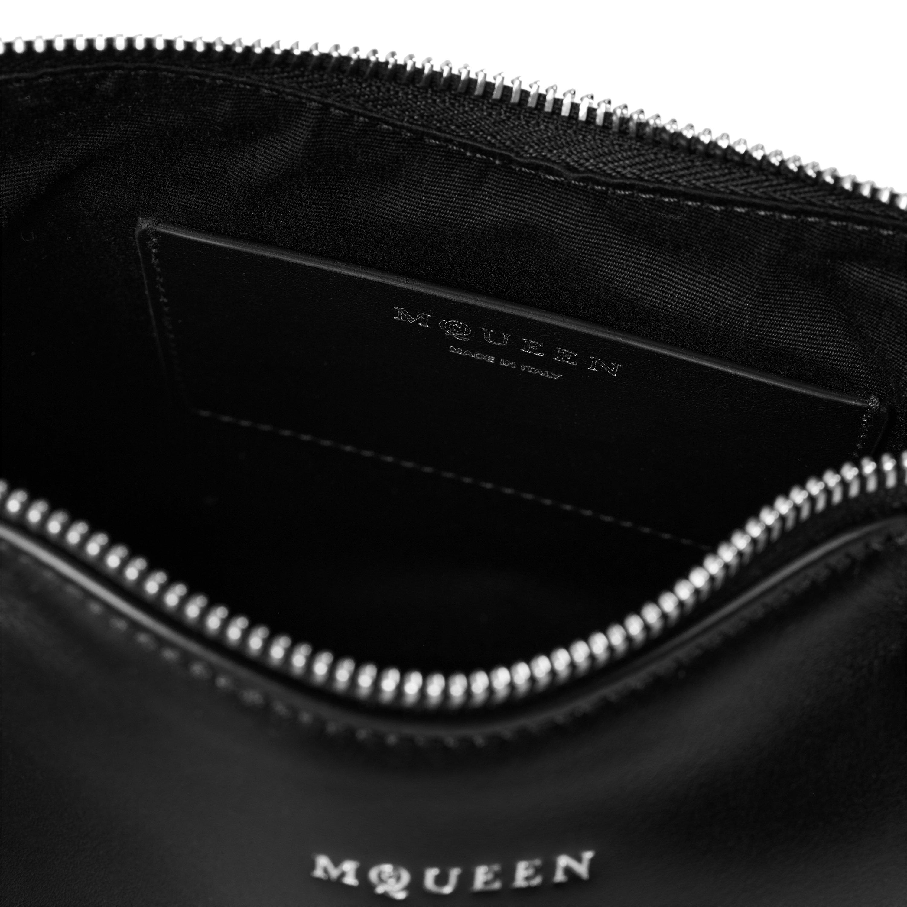 Black/Silver - Alexander McQueen - Alex Manta Clutch Ld61 - 4