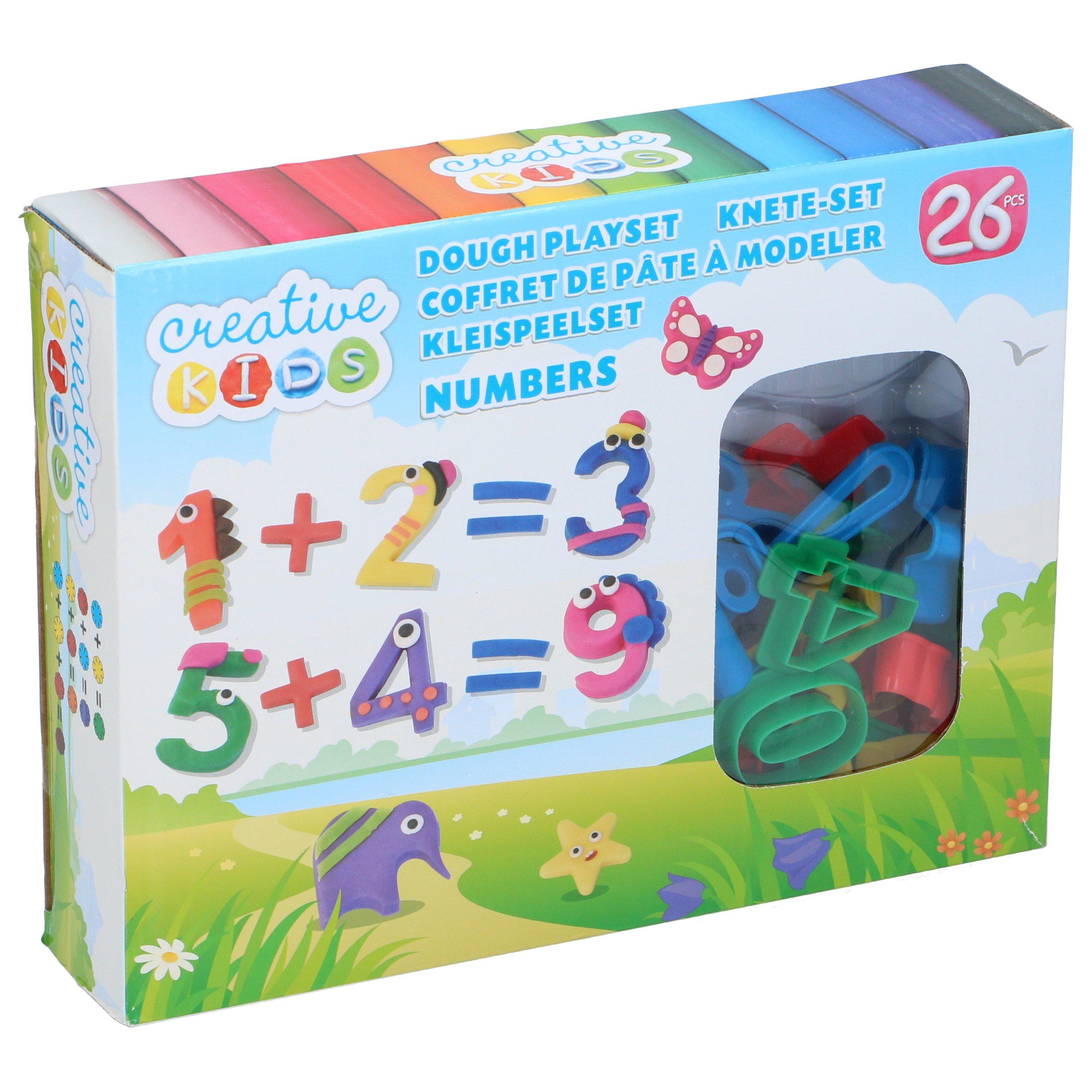 Numbers - Creative Kids - Creative Dough Playset Jn00 - 2