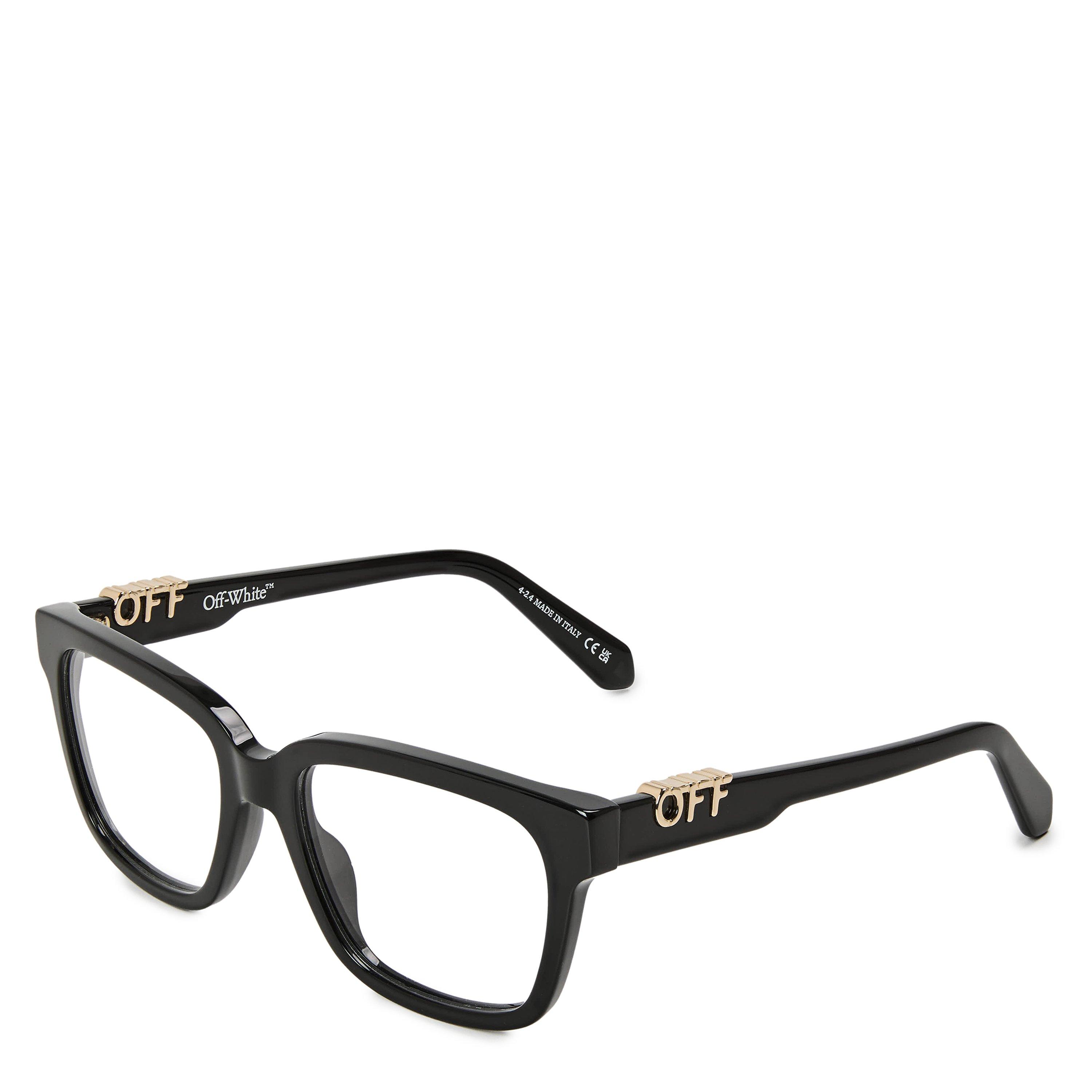 Off White  Reading Glasses - Black