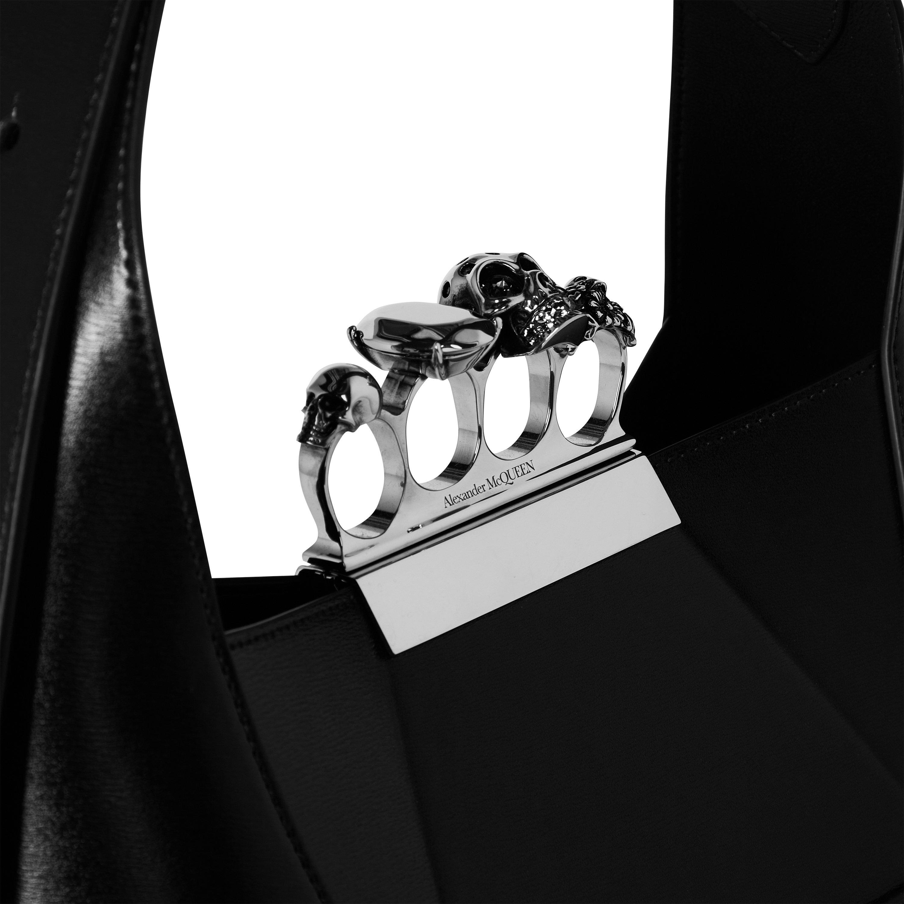 Black 1000 - Alexander McQueen - Jewelled Hobo Bag - 4