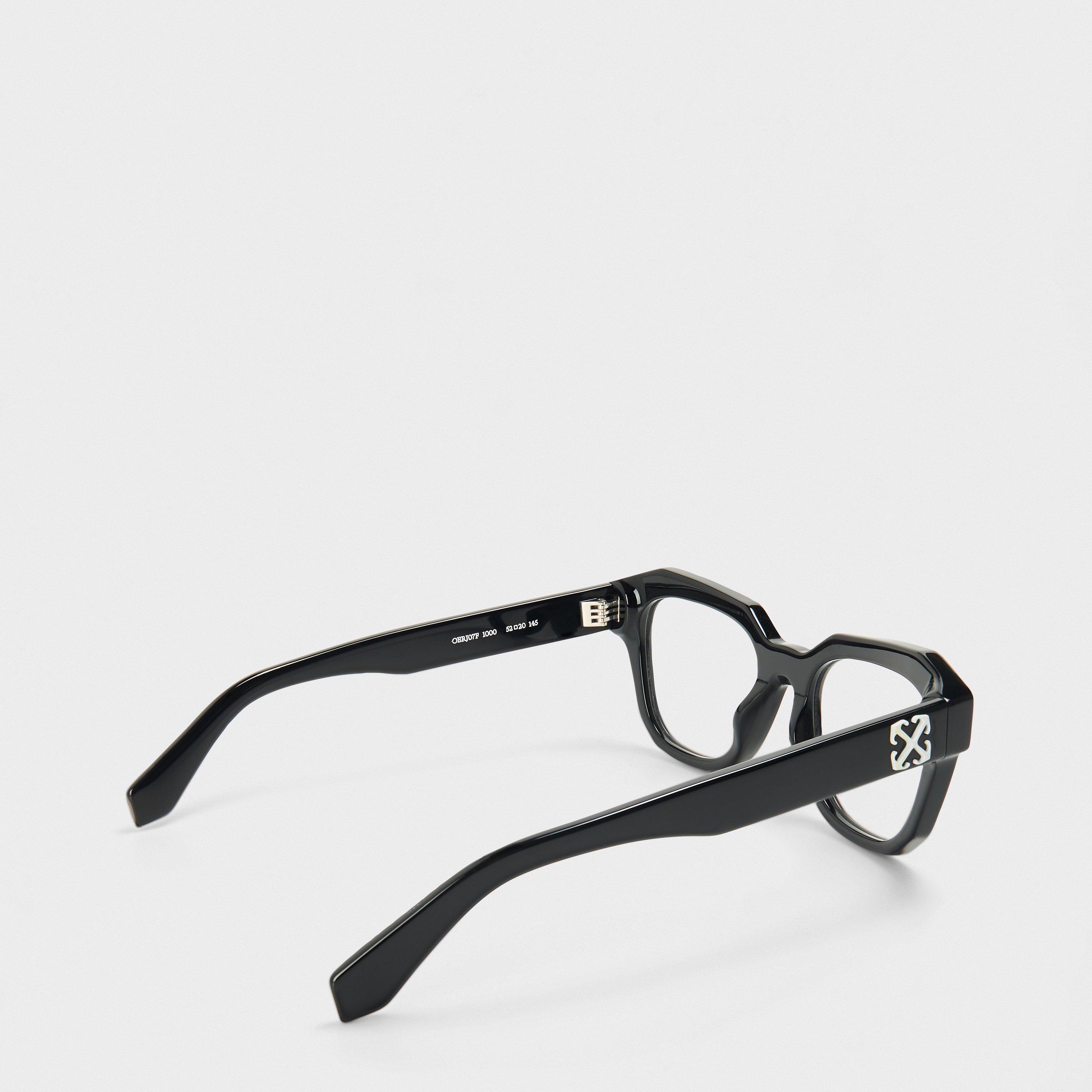 Black - Off White - Unisex Reading Glasses - 2