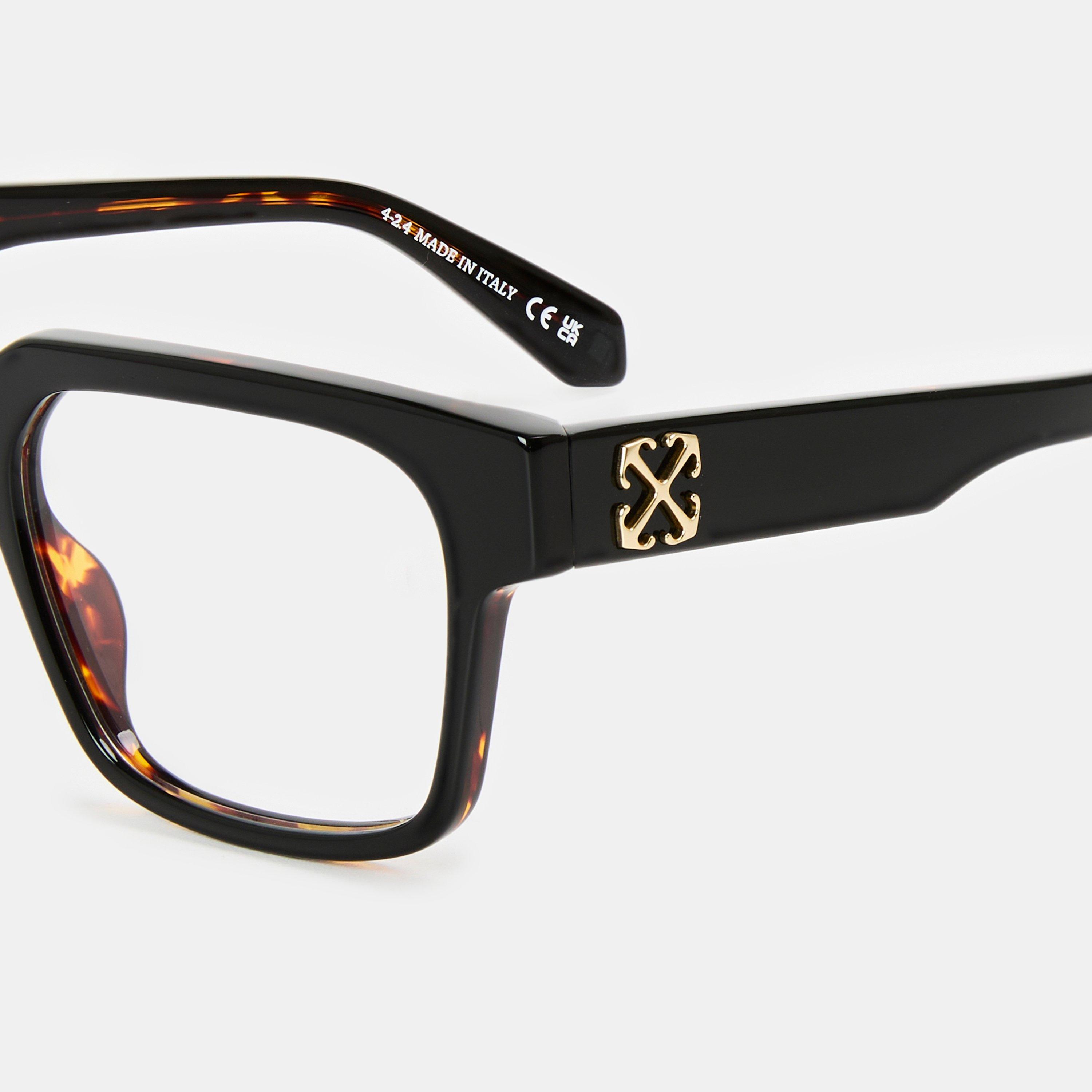 Black - Off White - Unisex Reading Glasses - 3