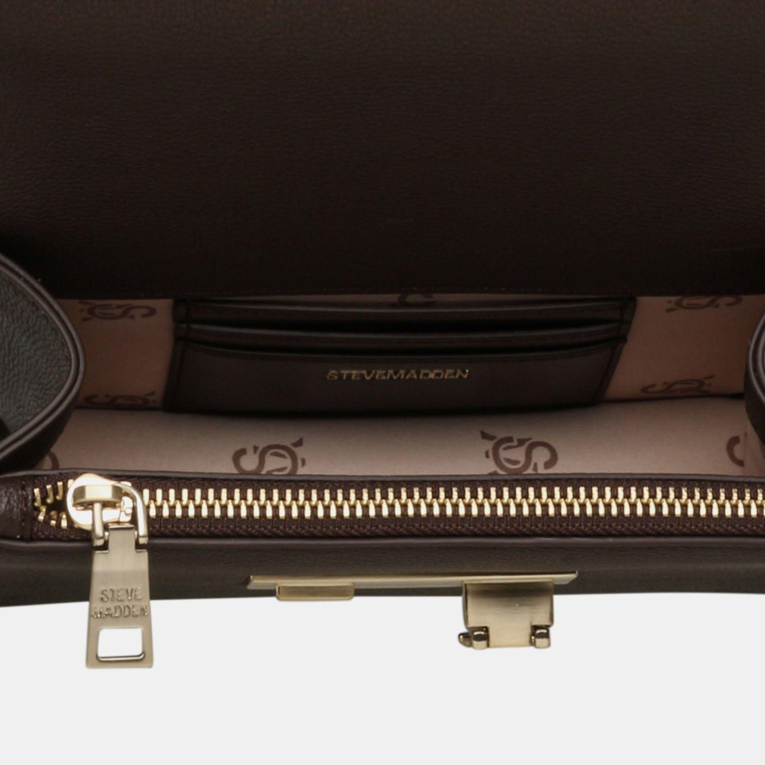 CHOC/GLD - Steve Madden - Madden Bnesta Bag Ld99 - 5