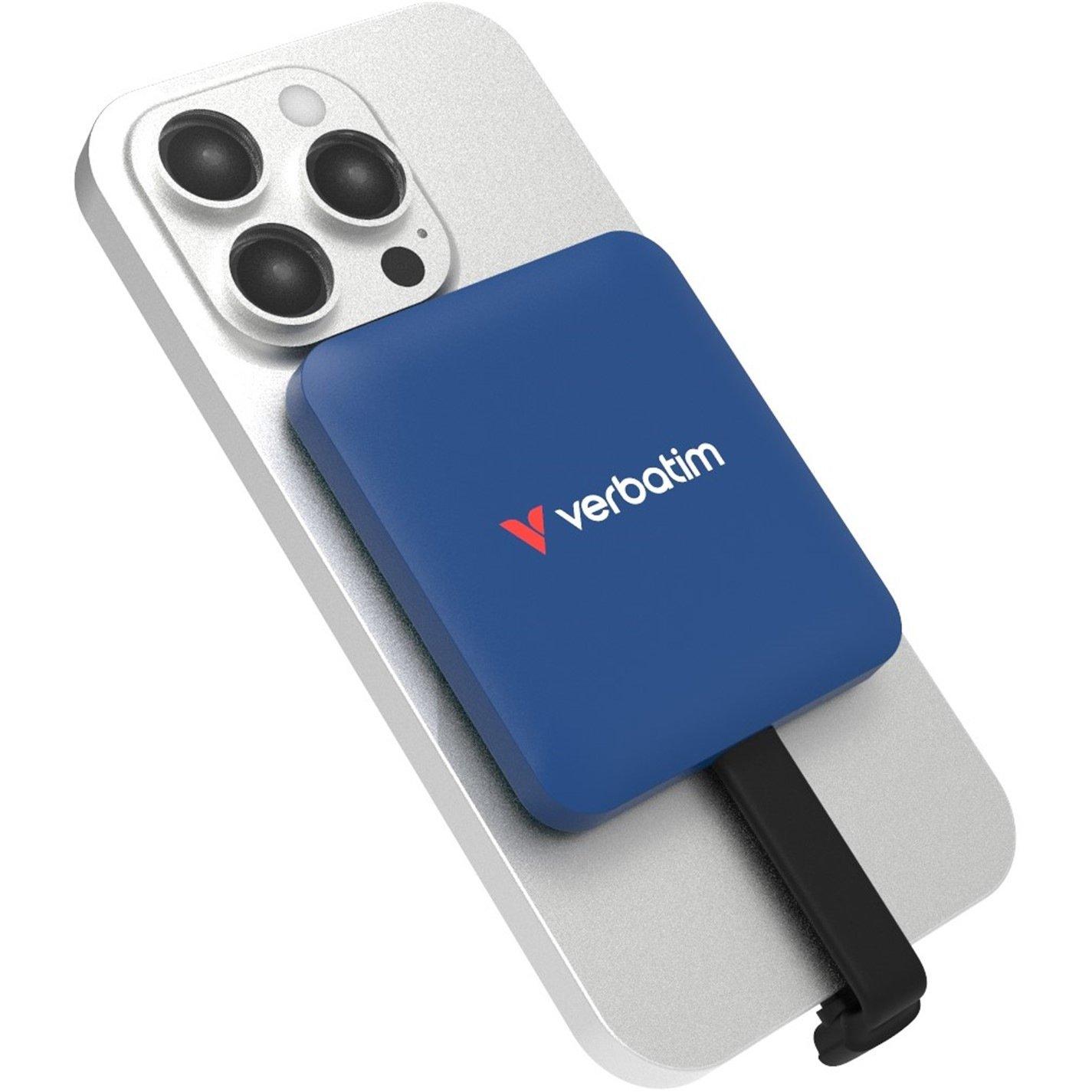 Verbatim External Snapback SSD 32075 - Blue