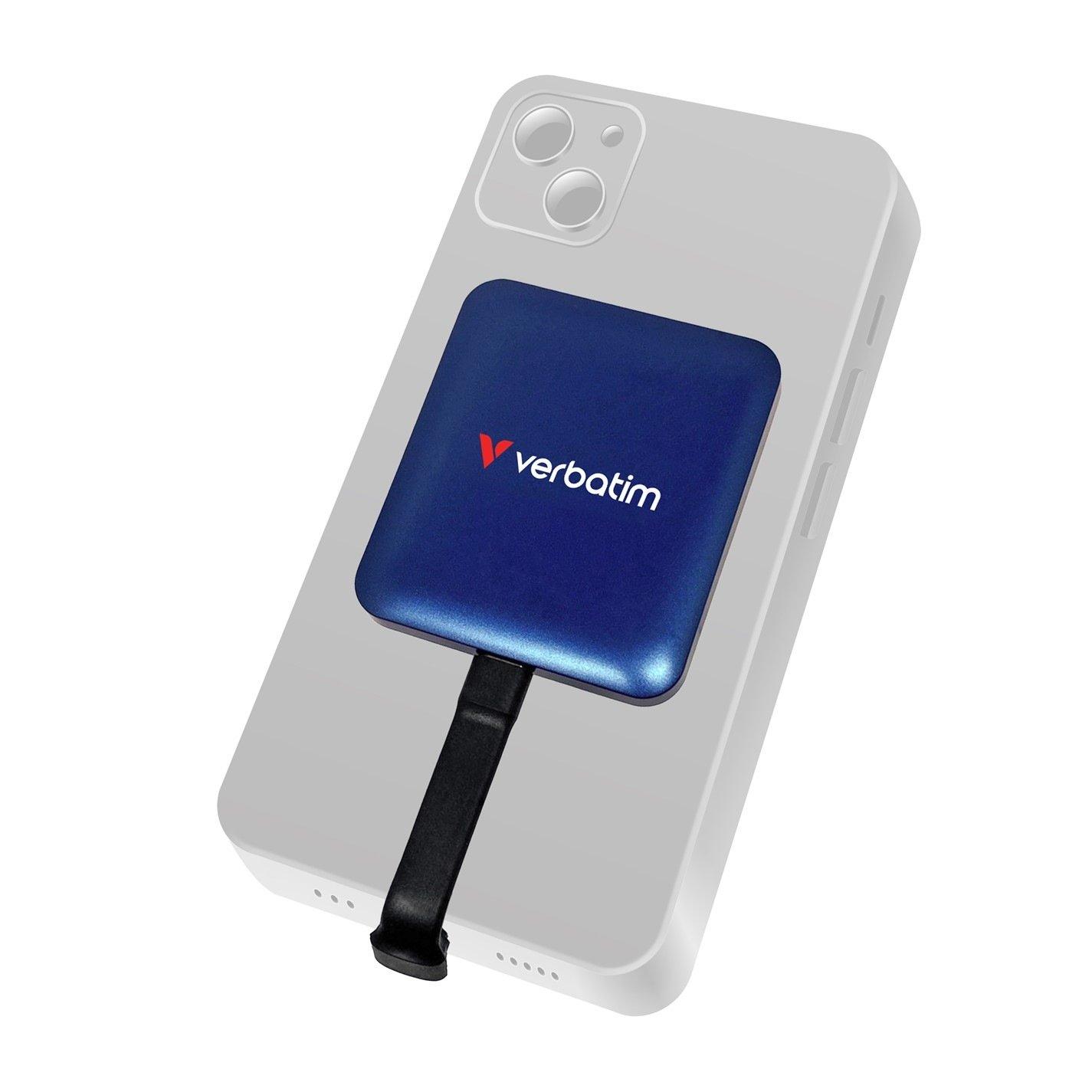 Azul - Verbatim - External Snapback SSD 32075 - 2