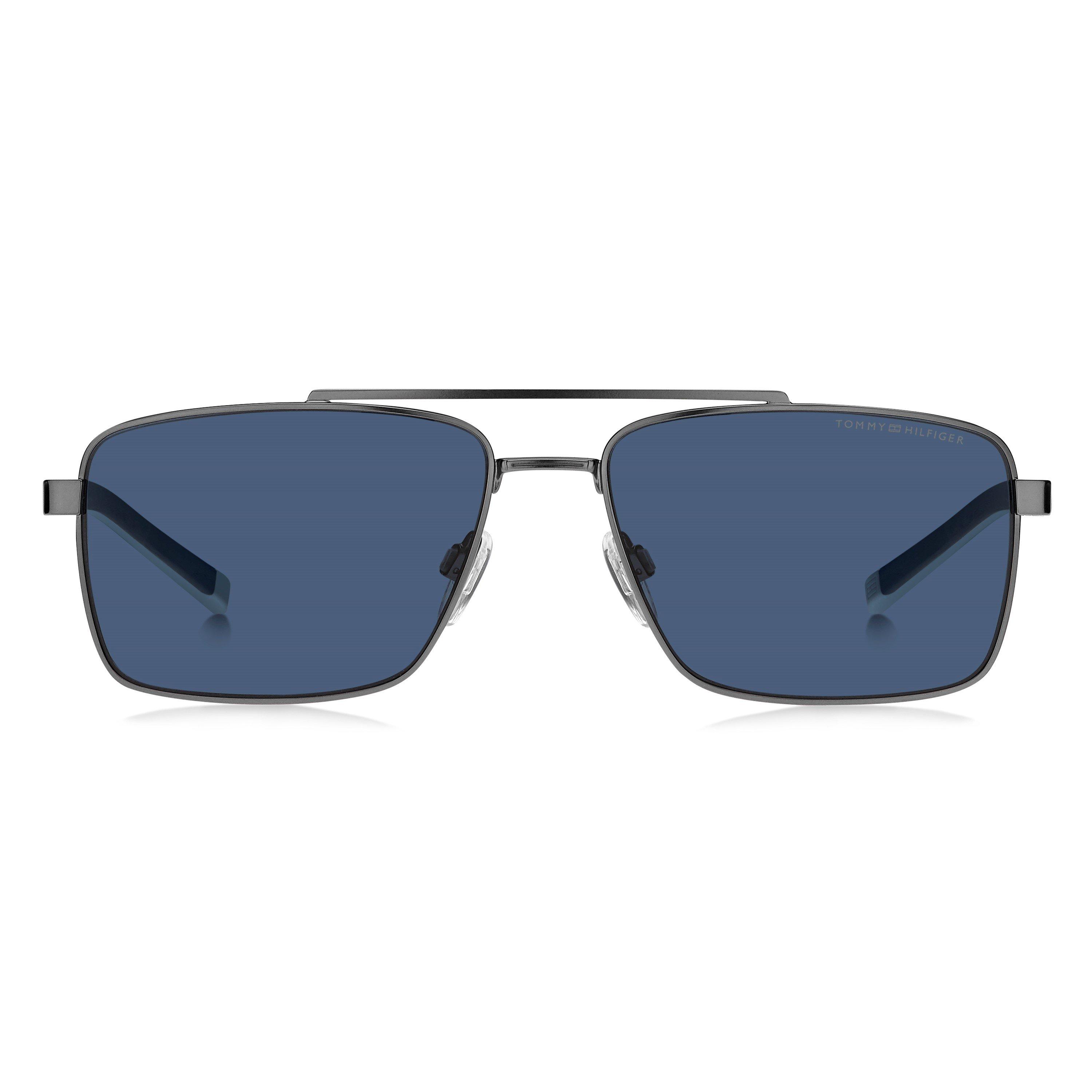 Ruthenium - Tommy Hilfiger - Men's Rectangle Sunglasses - 2
