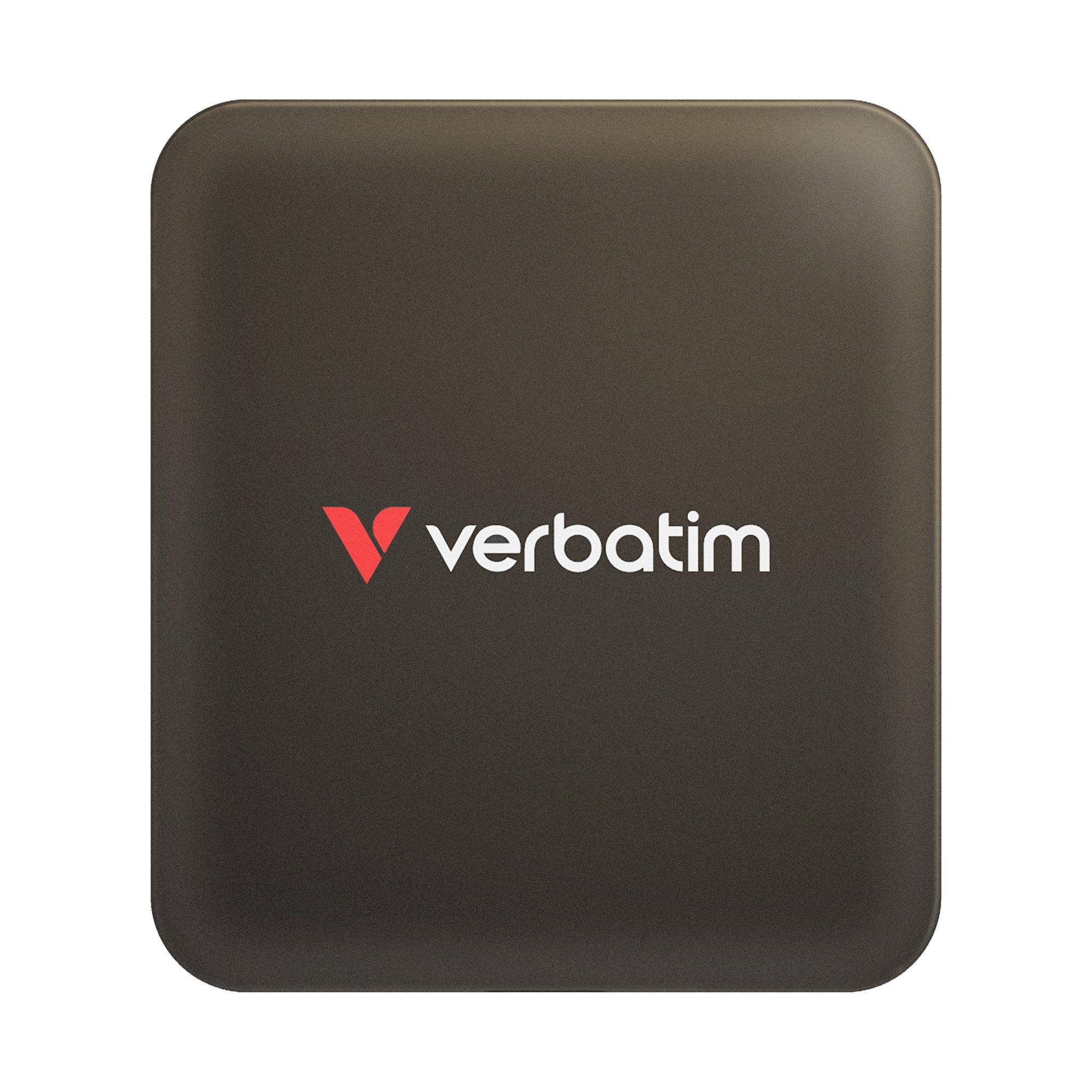 Marrón - Verbatim - External SSD - 2TB Mocha - 2
