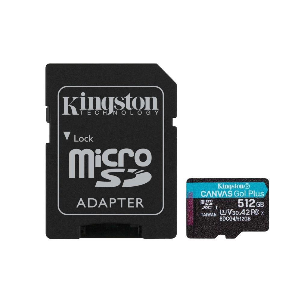 Preto - Kingston - Kingston MicroSDXC Card - 512GB
