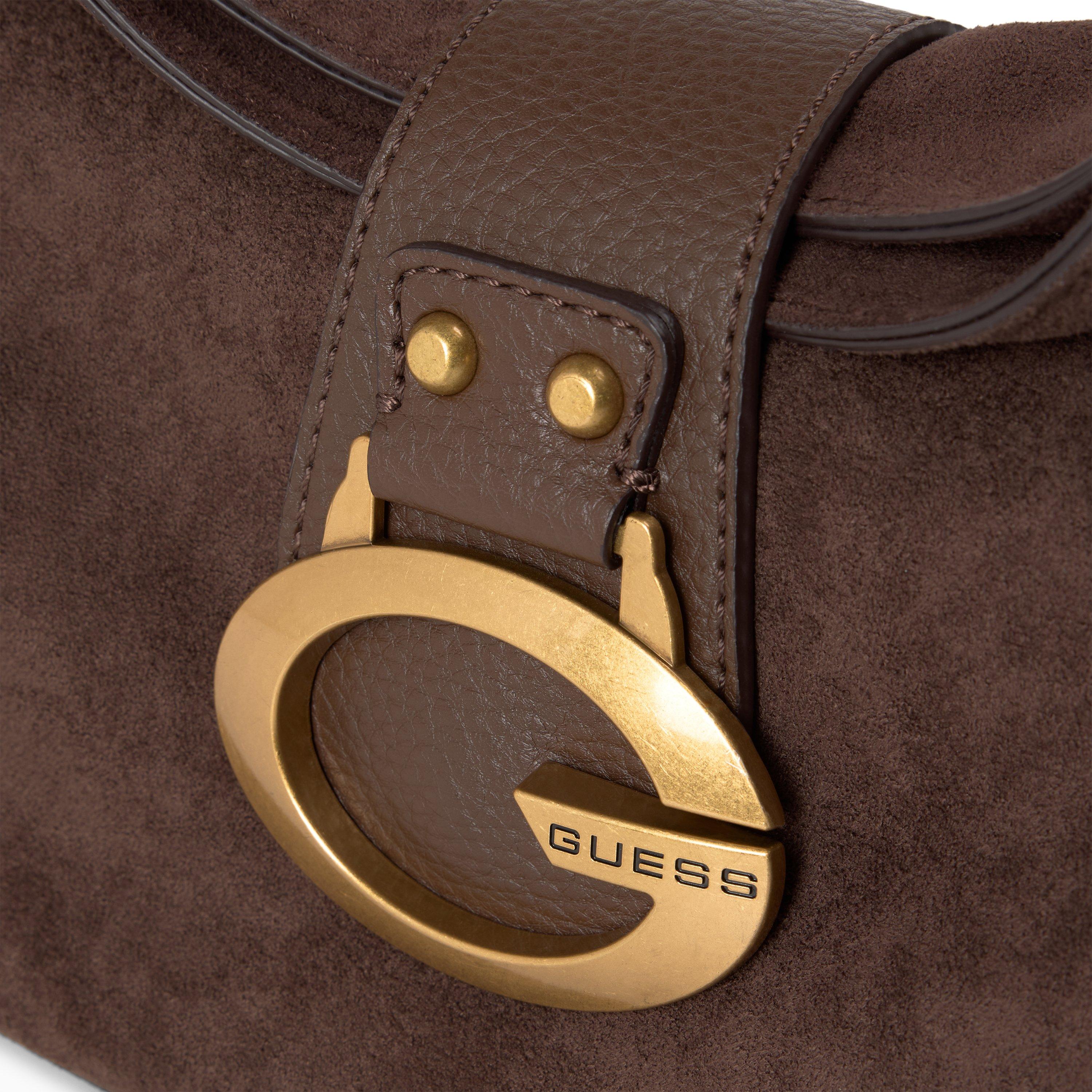 ESPRESSO - Guess - Women's Camden Large Hobo Shoulder Bag - 3