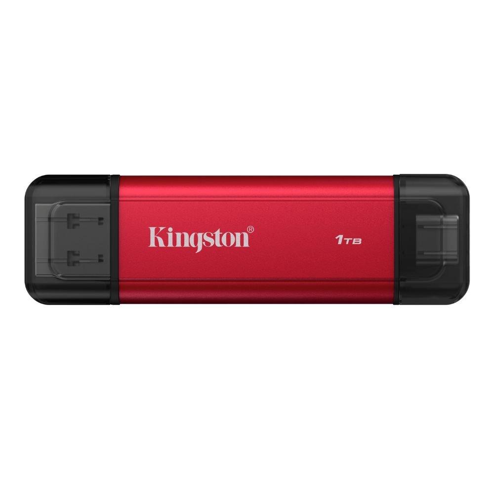 Preto - Kingston - Kingston External Dual Portable SSD - 1TB