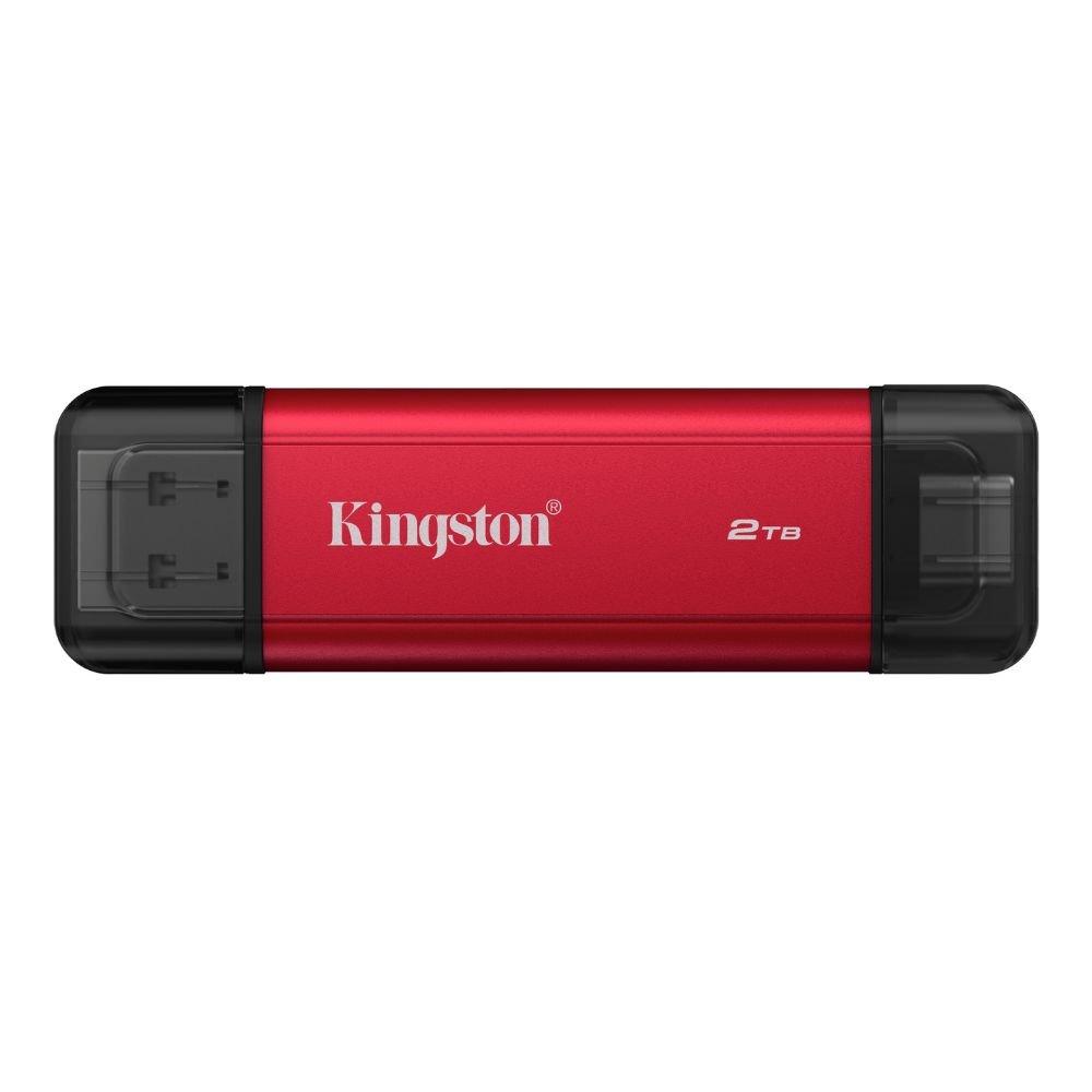 Preto - Kingston - Kingston External Dual Portable SSD - 2TB