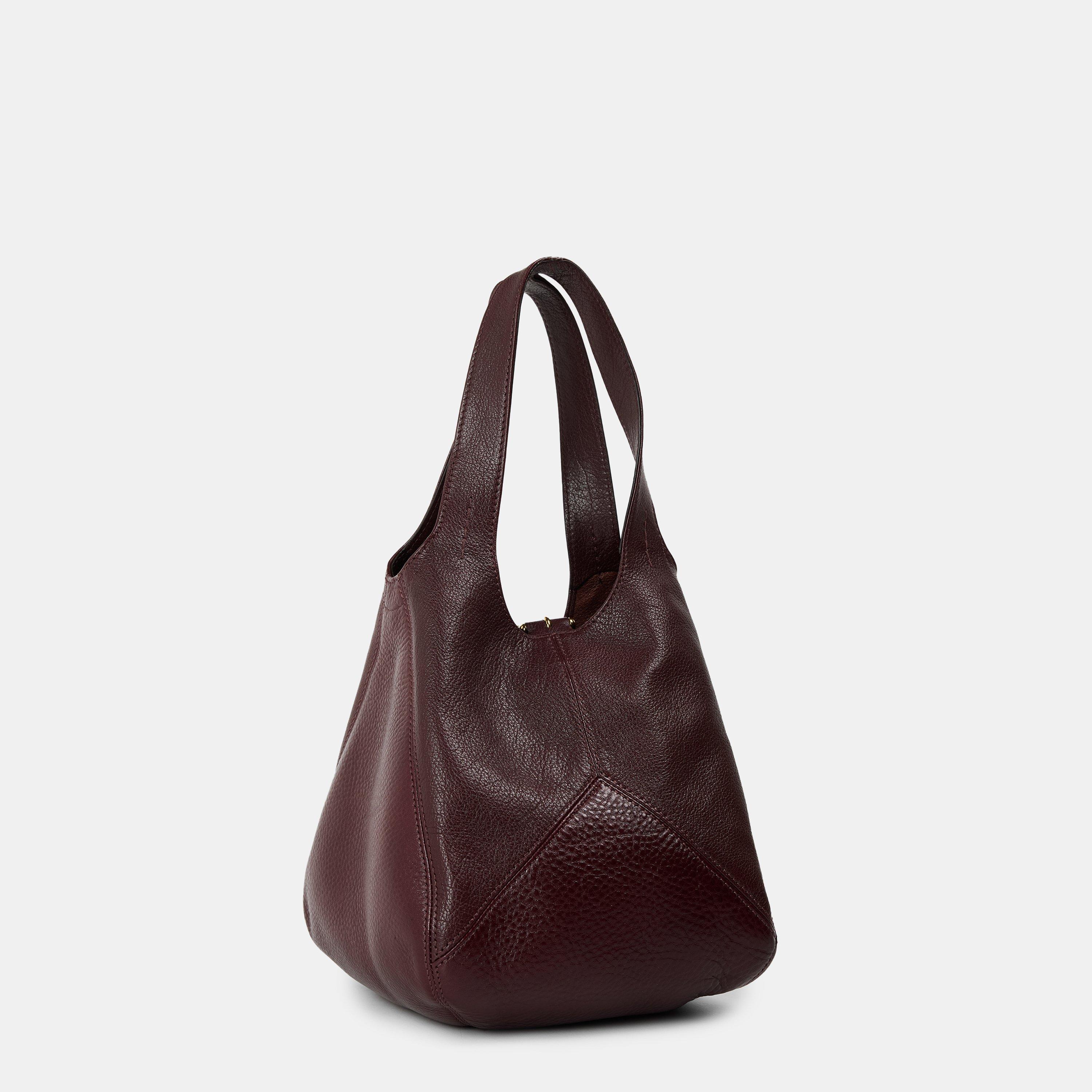 Grenat - Chloe - Womens Small Balloon Bag - 2