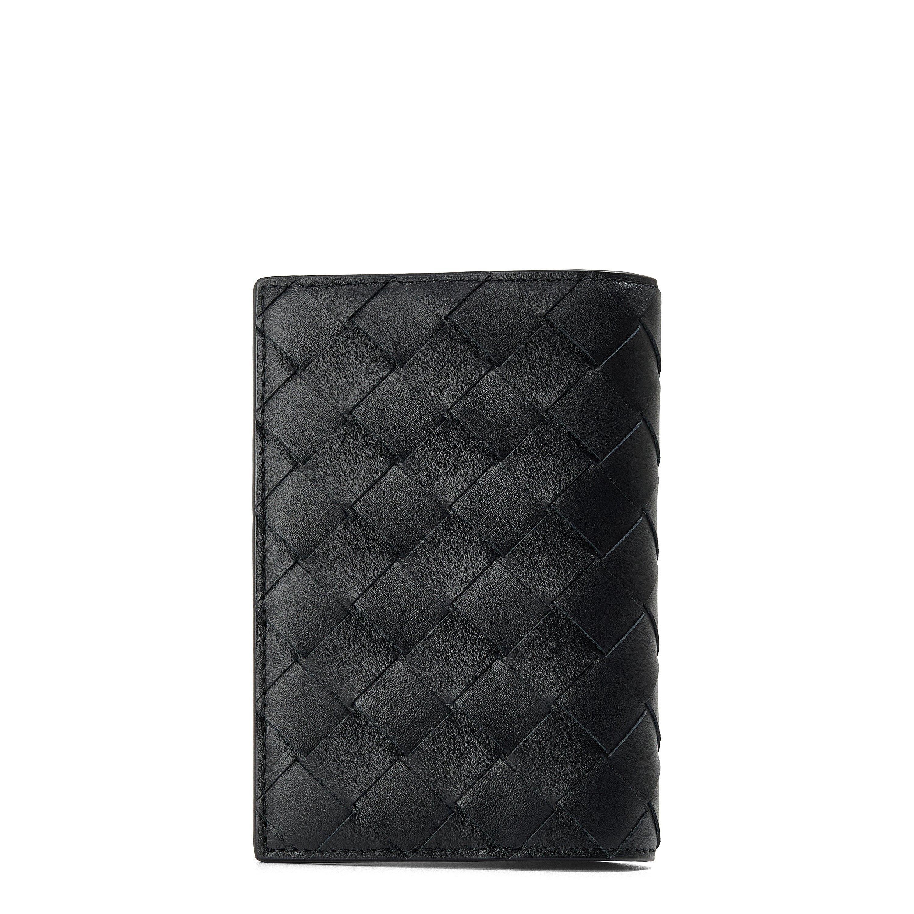 Black - Bottega Veneta - BV Flap Cardcase Sn64 - 2