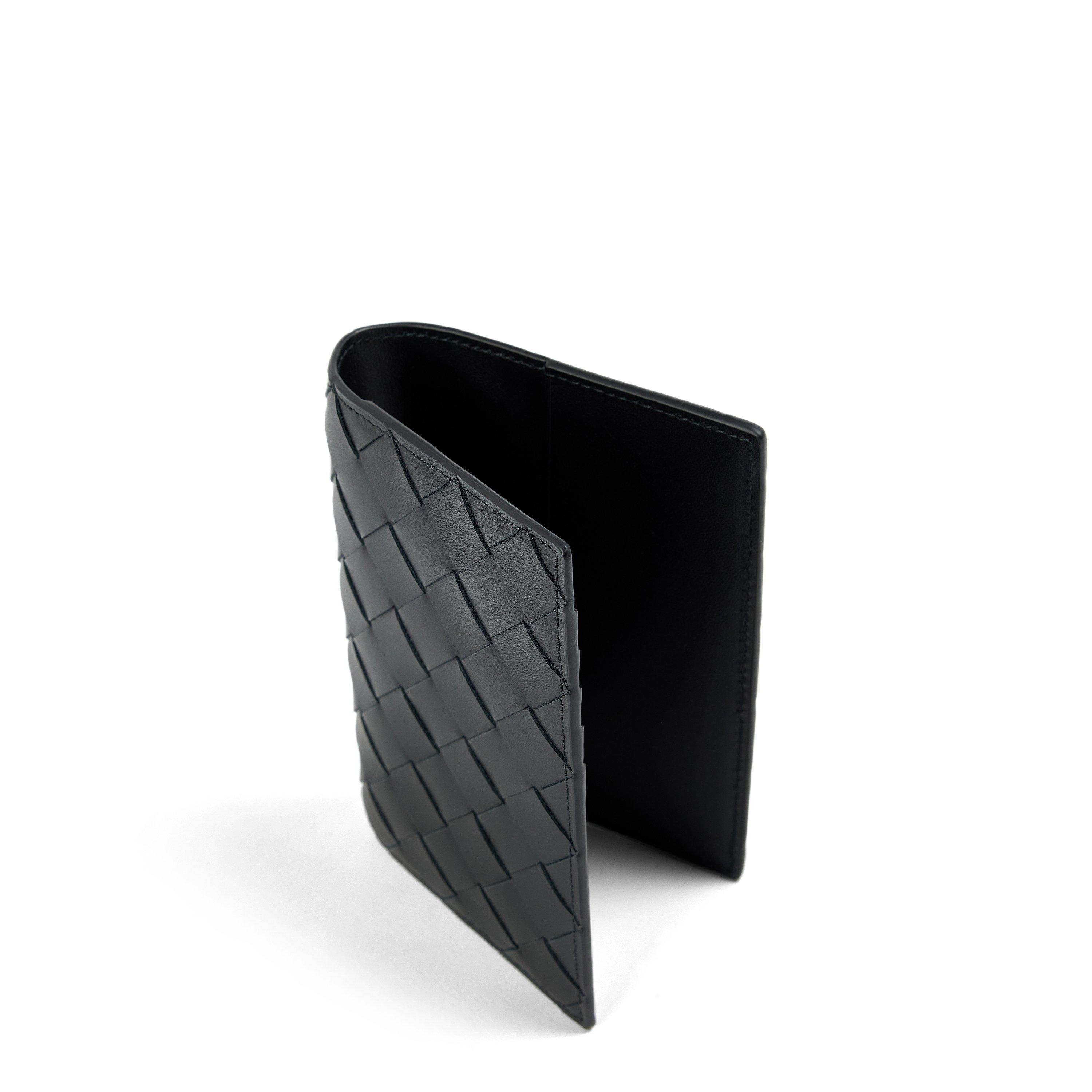 Black - Bottega Veneta - BV Flap Cardcase Sn64 - 4