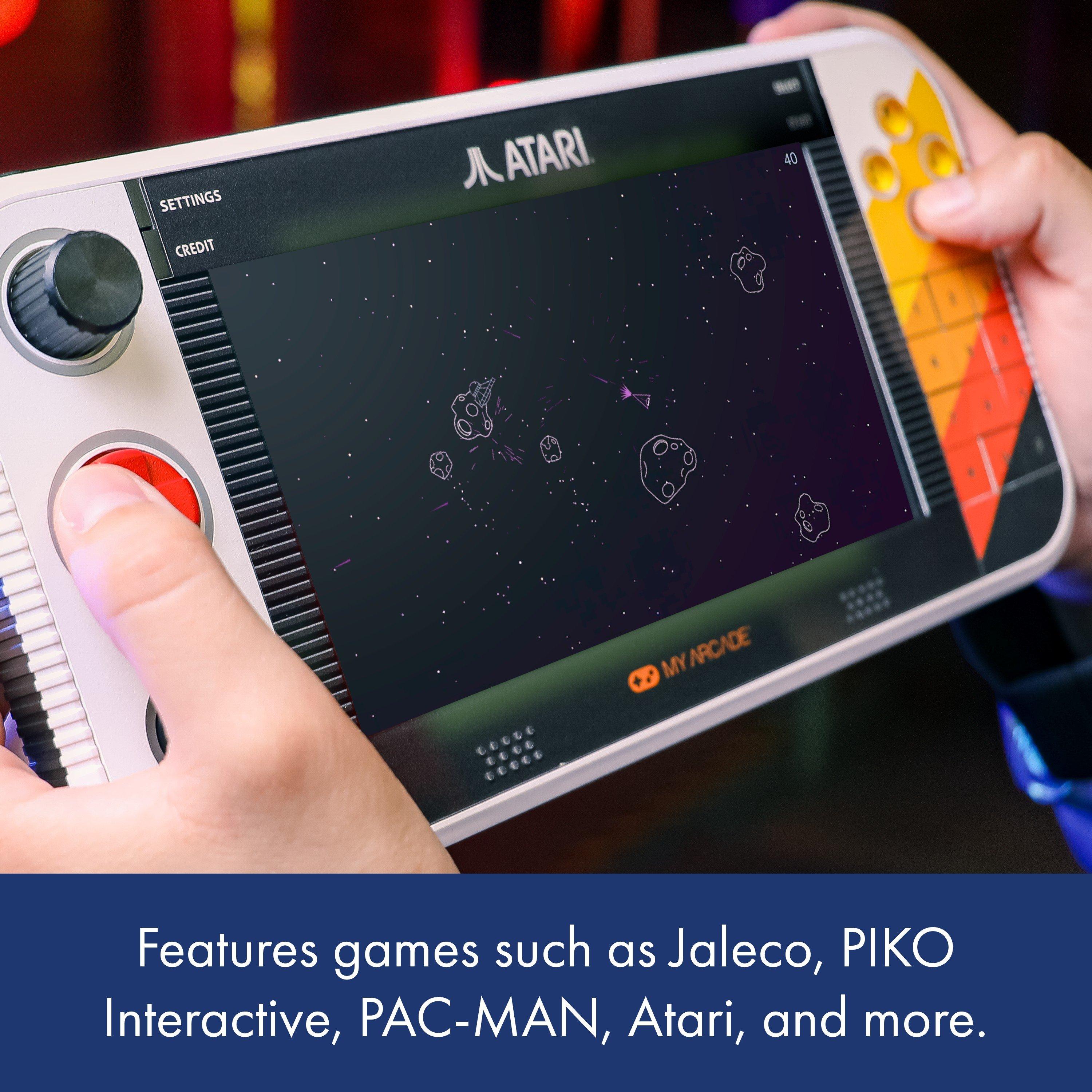 Mehrfarbig - My Arcade - My Arcade Game Station Go Atari Portable Gaming System (200+ Games in 1) - 11