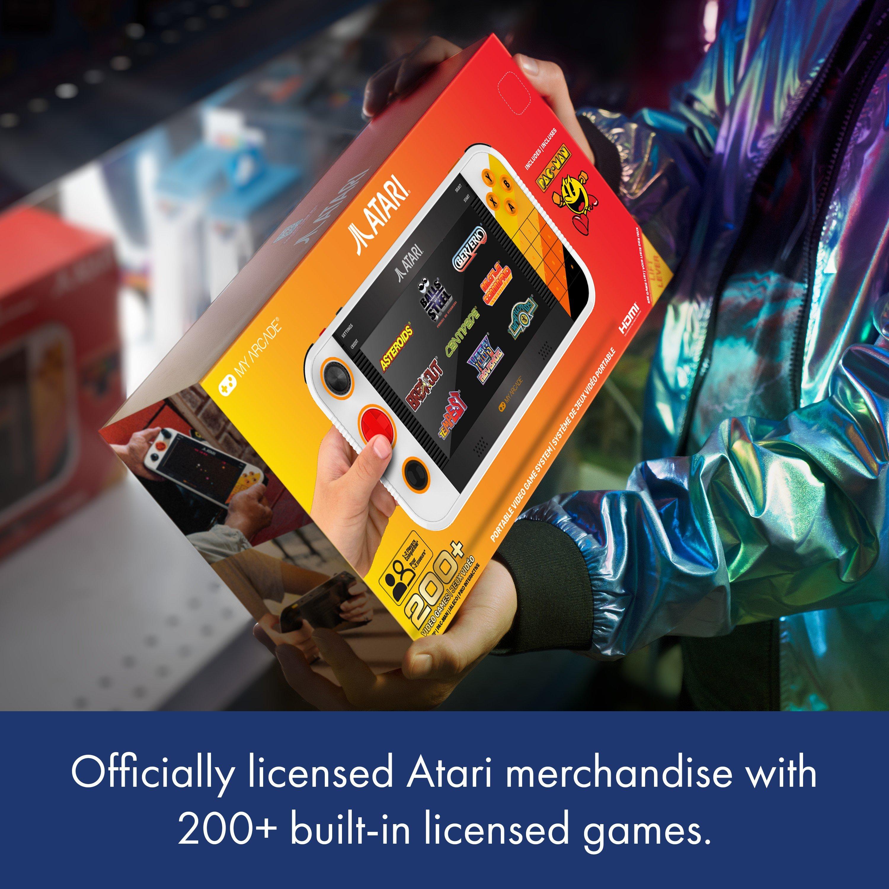 Mehrfarbig - My Arcade - My Arcade Game Station Go Atari Portable Gaming System (200+ Games in 1) - 5