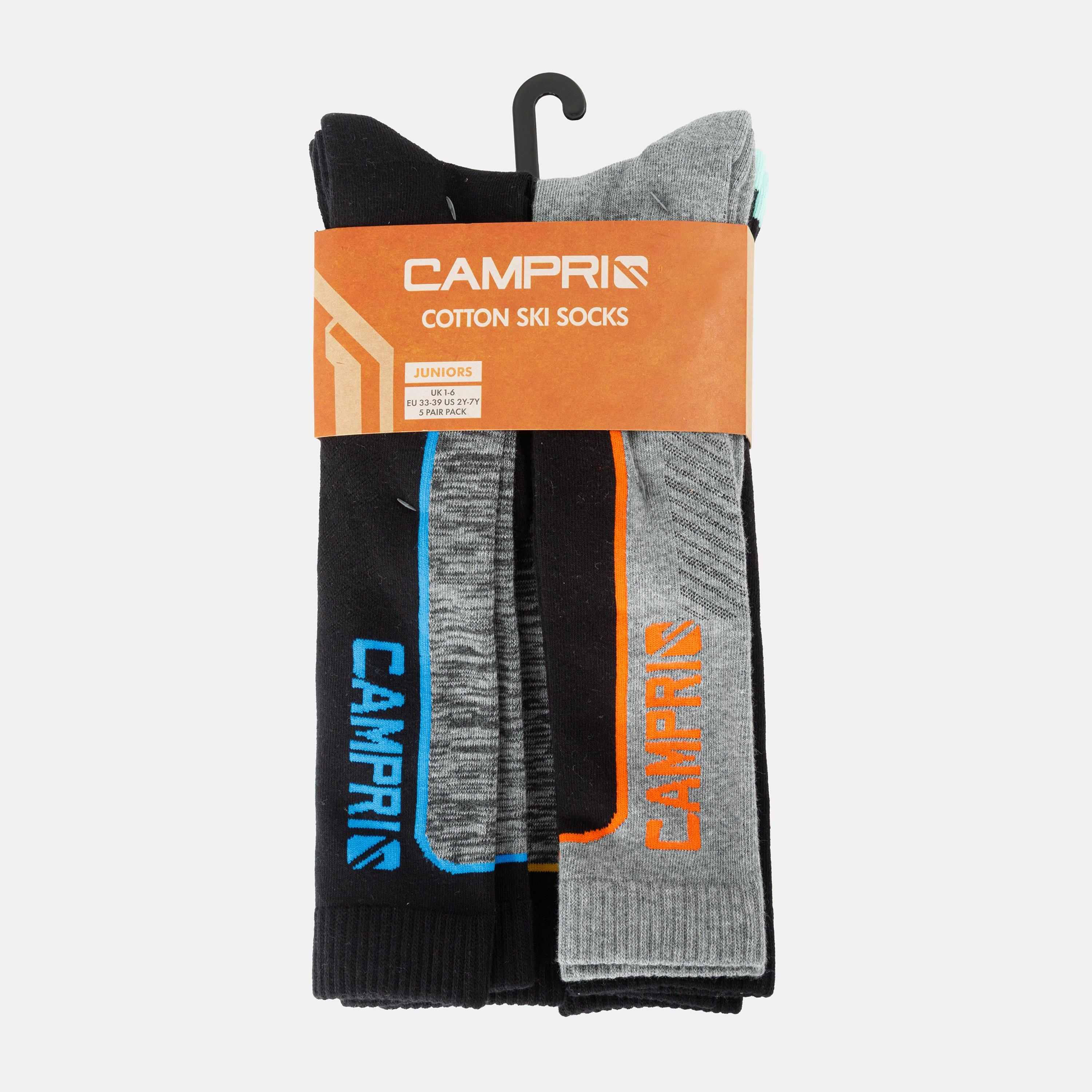 Multi - Campri - Ski Sock 5PK Junior - 7