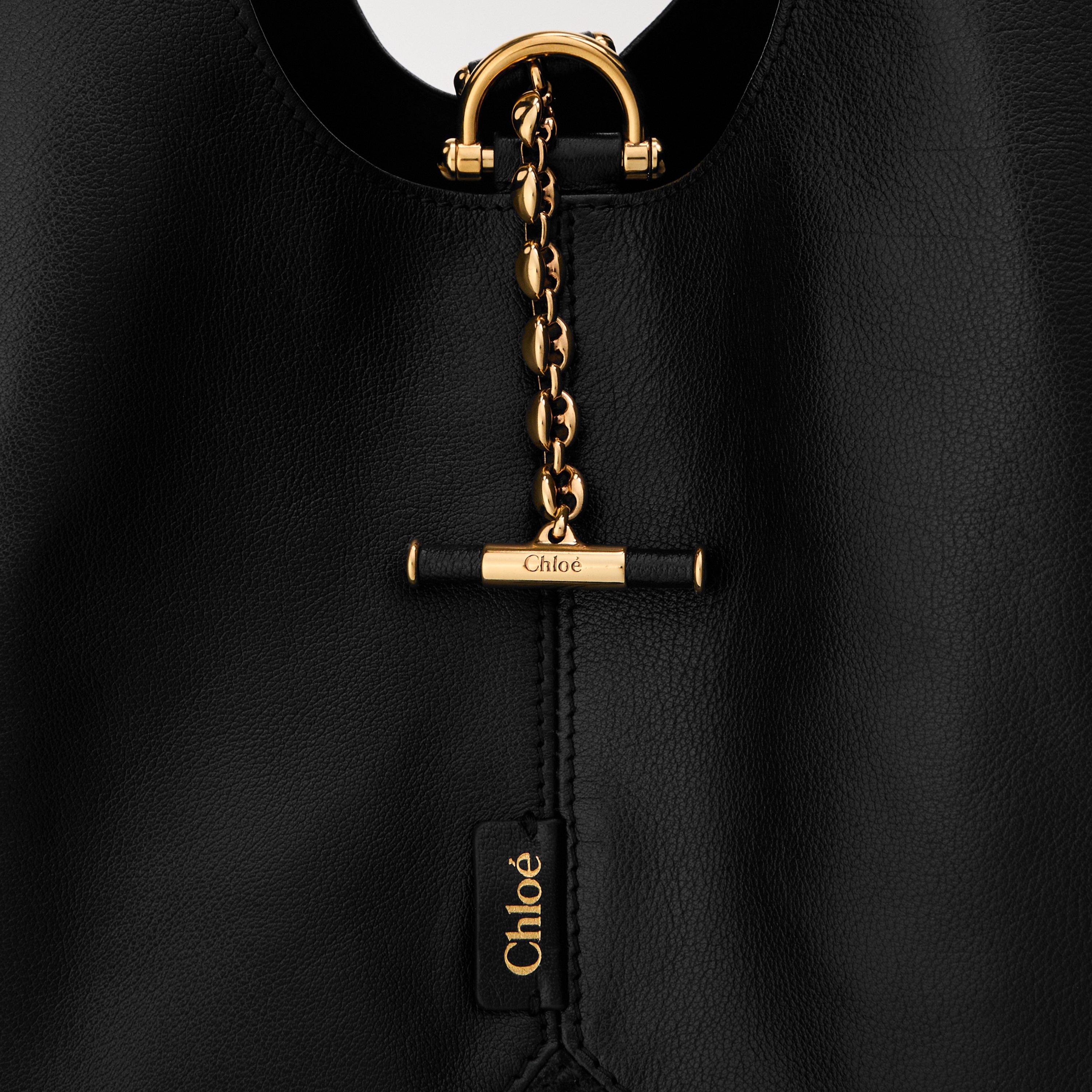 Black - Chloe - Womens Balloon Bag - 4