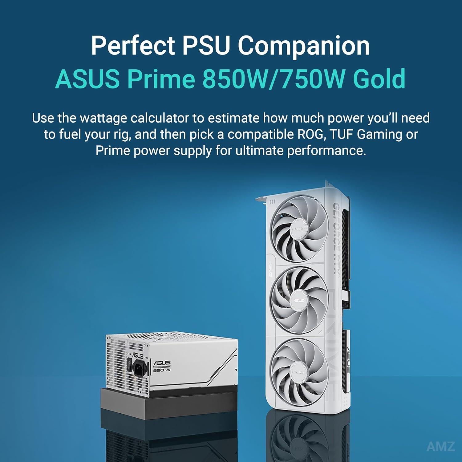 Zwart - ASUS - ASUS Prime -RTX5070-O12G-WHITE NVIDIA GeForce RTX 5070 12 GB GDDR7 Graphics Card - 6