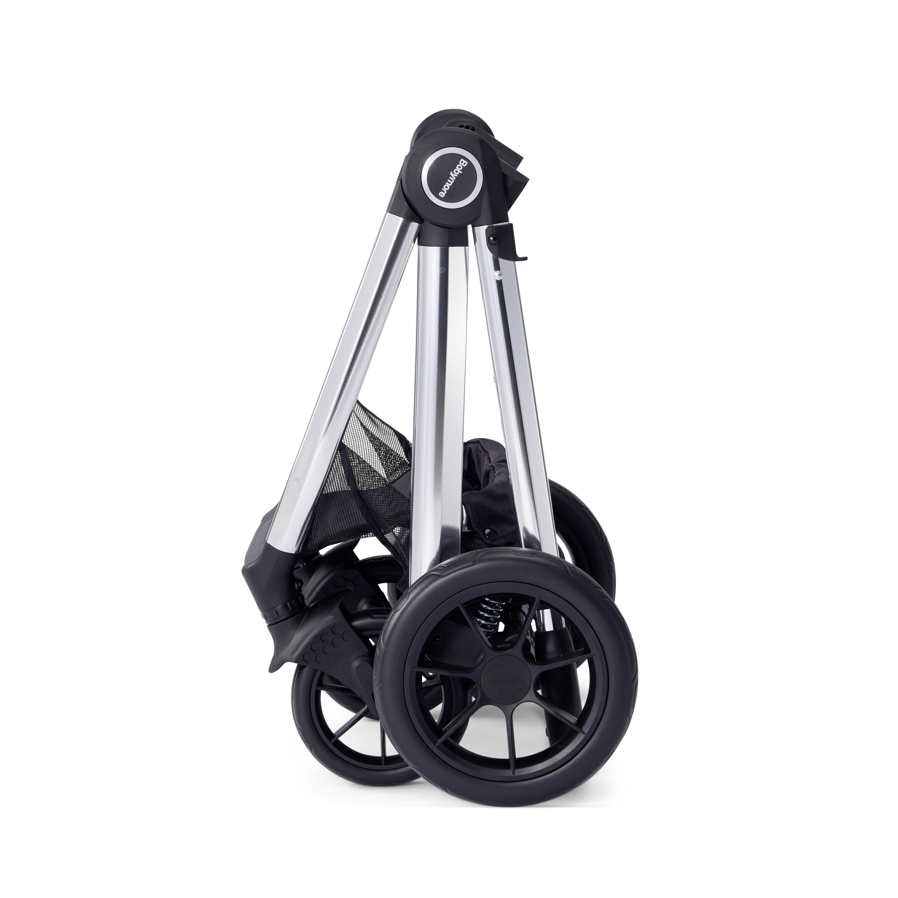 Chrome - Babymore - Memore V2 Travel System 13 Pc Pecan - Chrome - 5