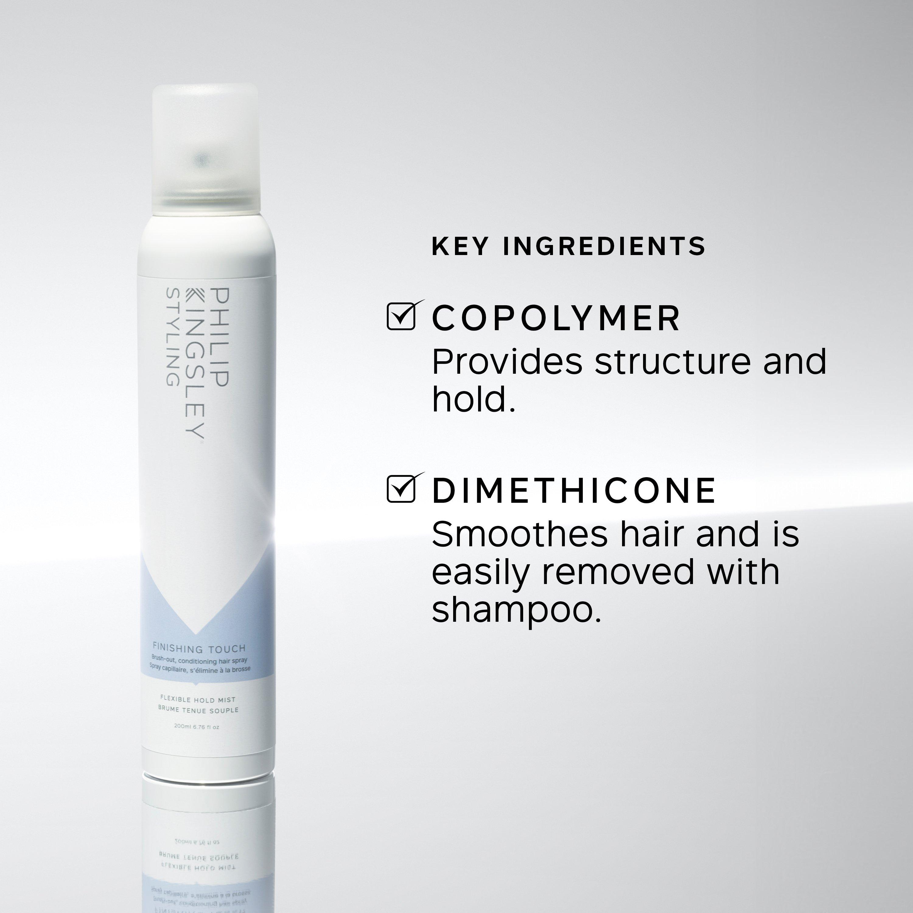 Clear - Philip Kingsley - Finishing Touch (Flexible Hold) Mist 200ml - 5