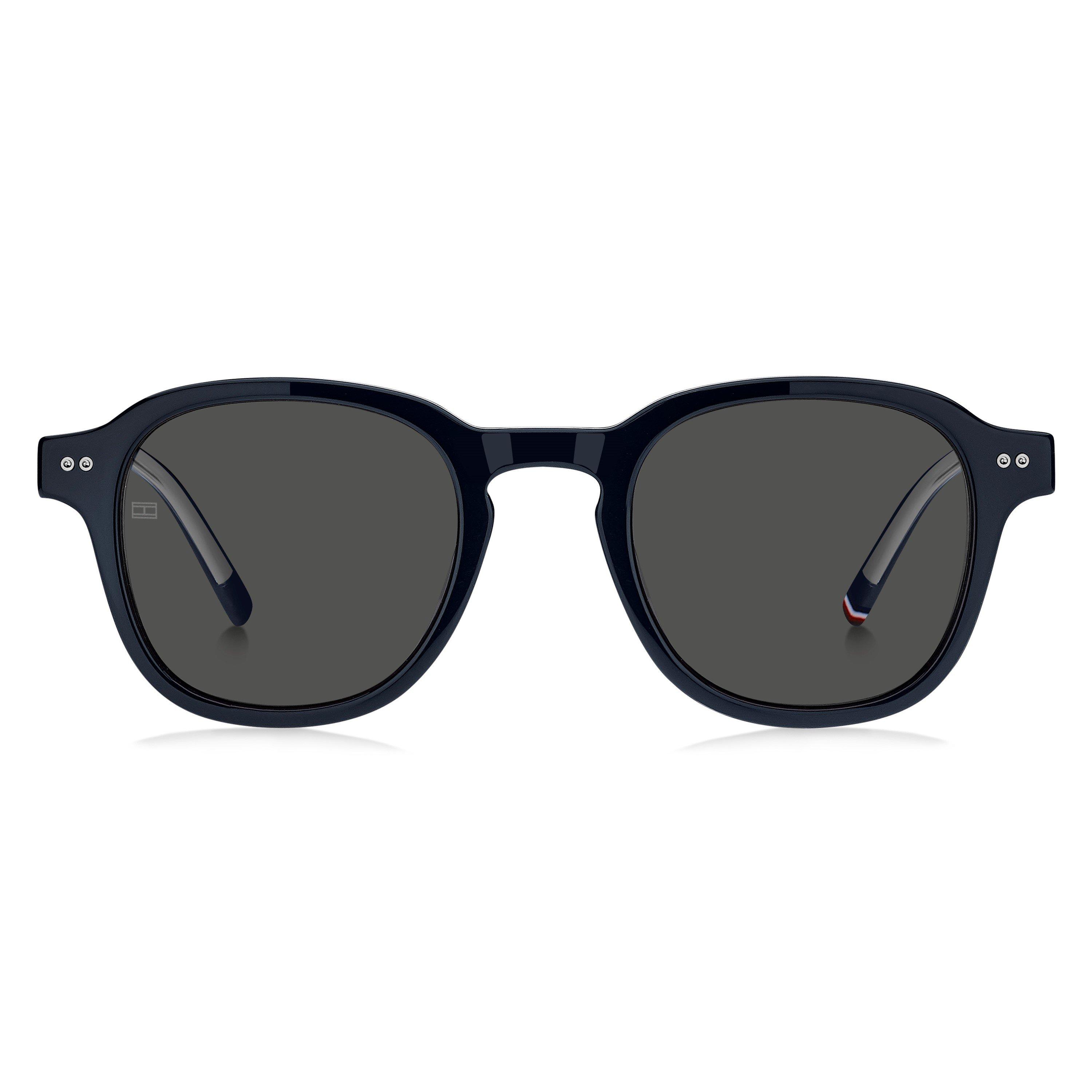 Bleu - Tommy Hilfiger - Men's Round Sunglasses - 2