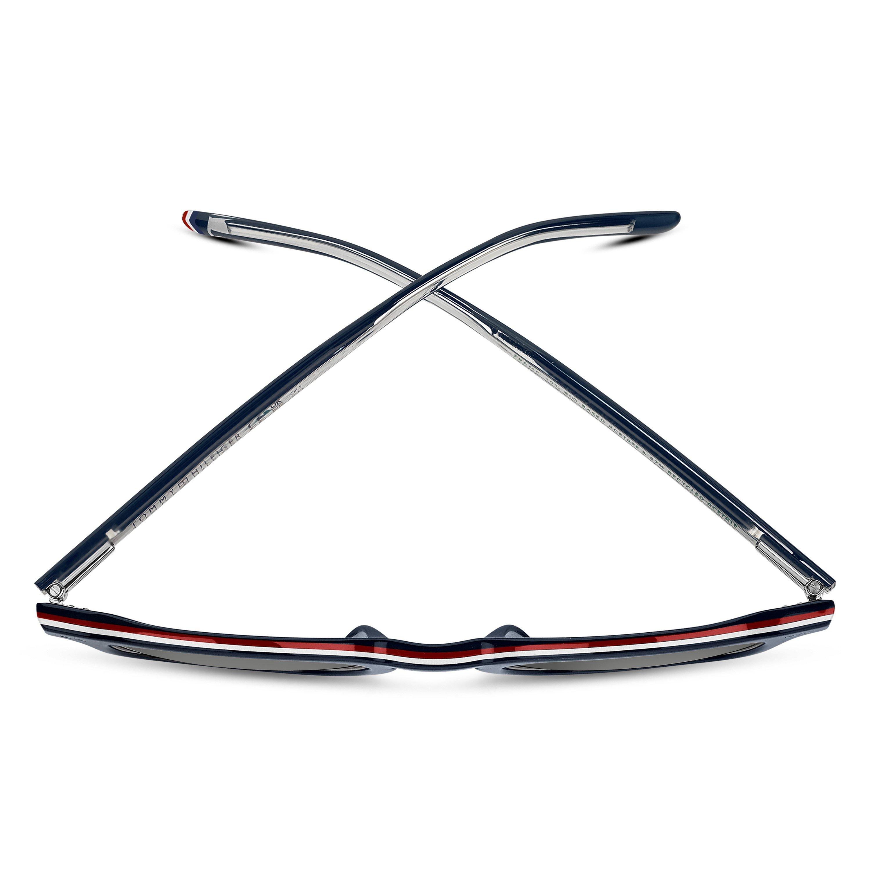 Bleu - Tommy Hilfiger - Men's Round Sunglasses - 5