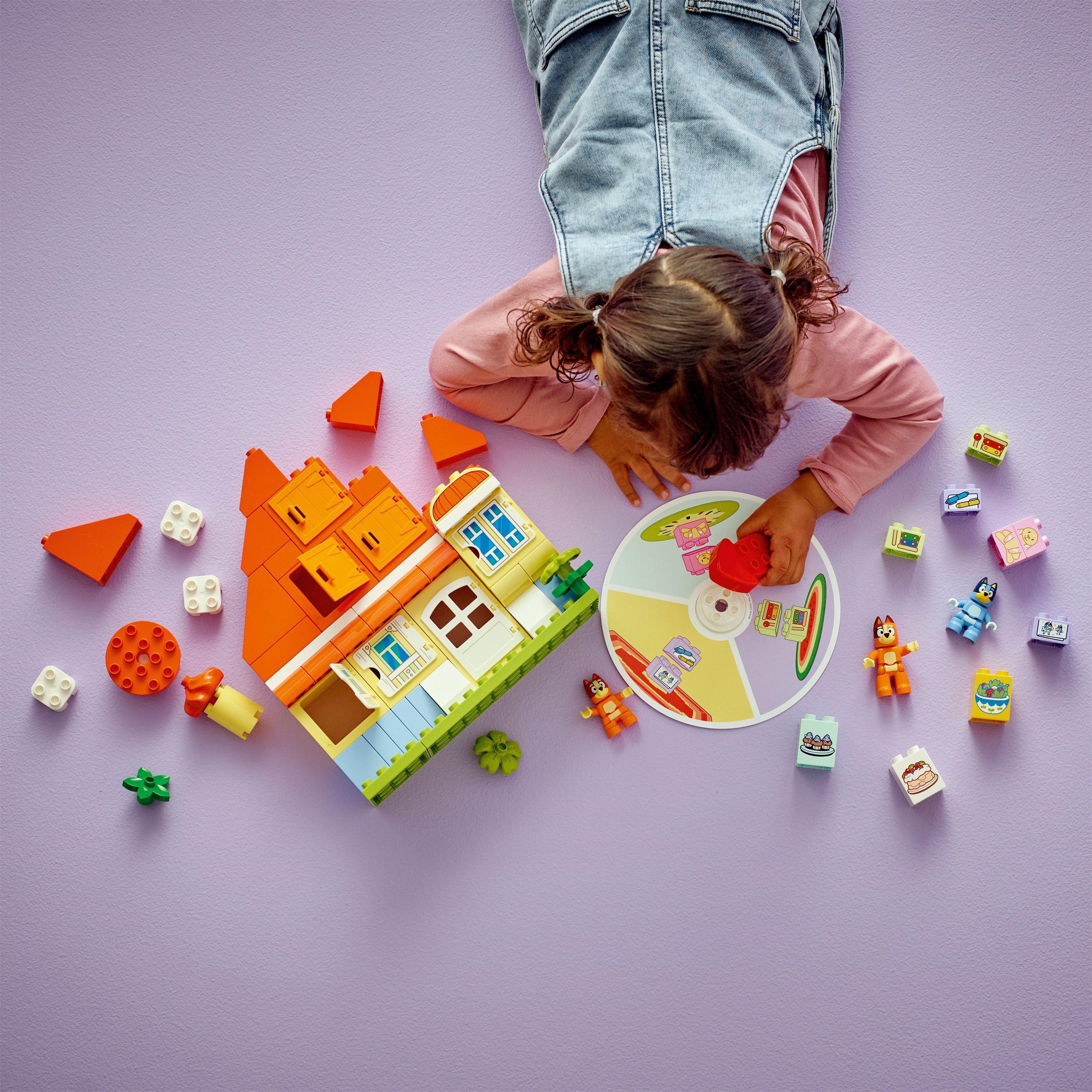 TBC - LEGO - LEGO® DUPLO® 10459 Bluey: Bluey’s Family House with Memory Game Interactive Toy - 3